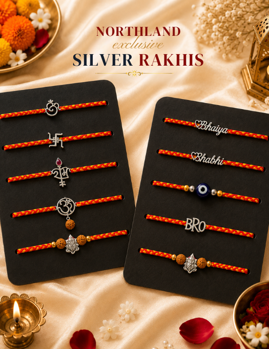 Silver Rakhi