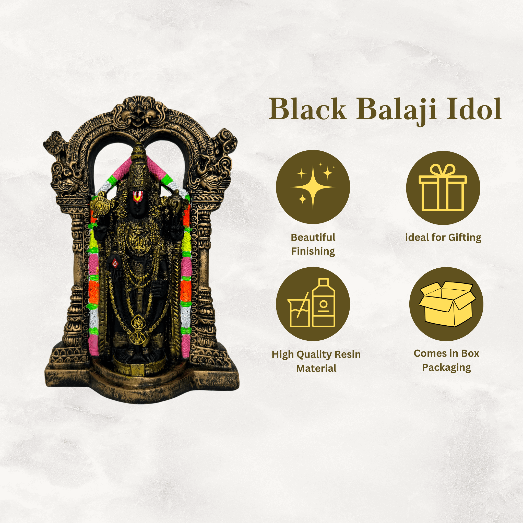 Shree Vanketeshwara Tirupati Balaji Idol