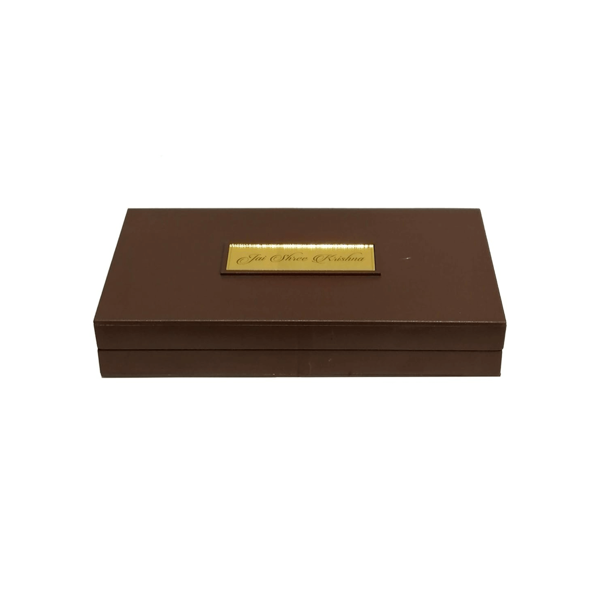 Jai Shree Krishna Figurines in Box with Chandan