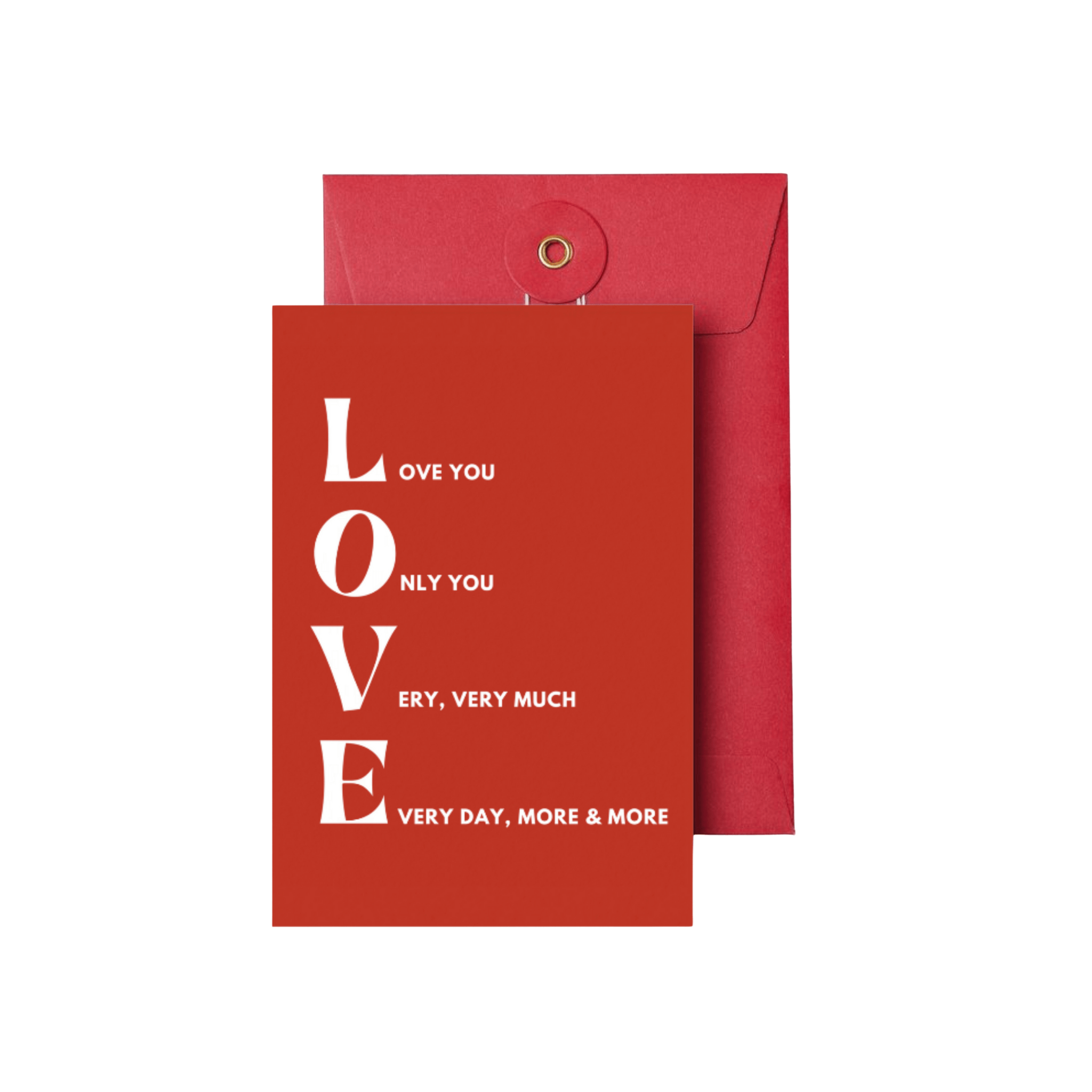 LOVE Greeting Card