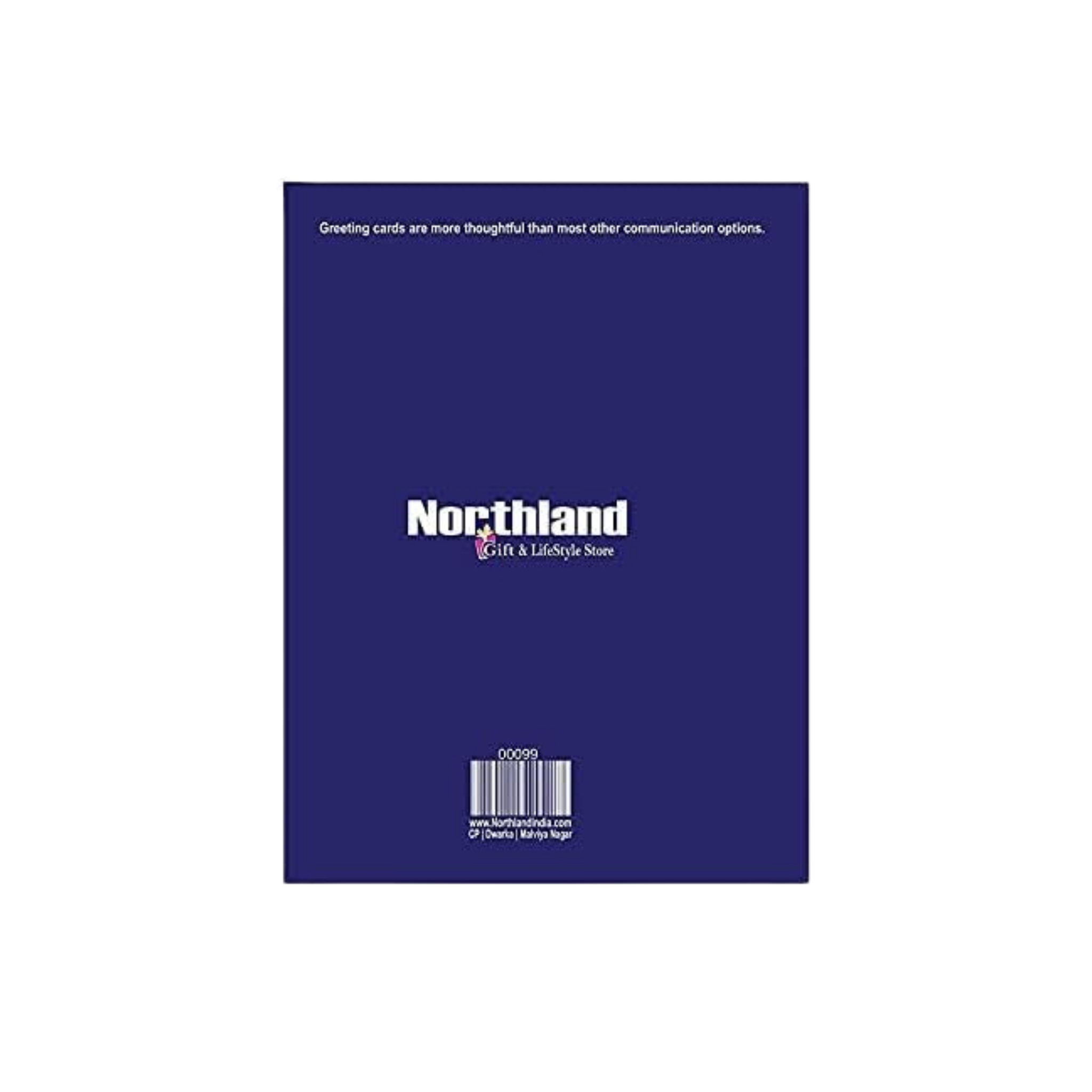 Happy Rakhi Greeting Card with Om Silver Rakhi for Brother