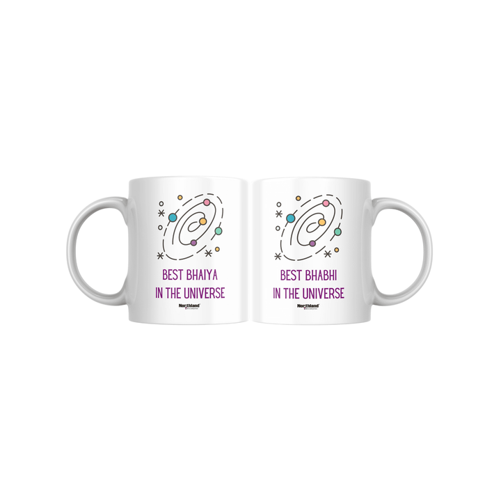 Bhaiya Bhabhi Coffee Mug Set of 2