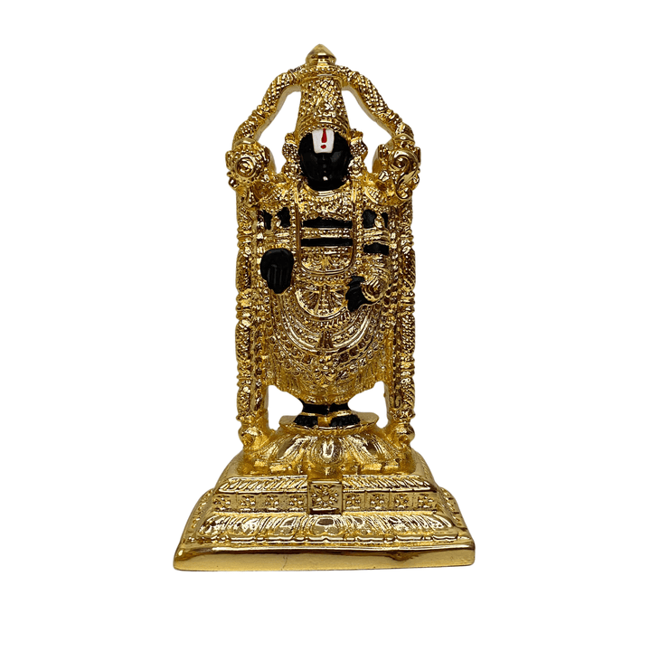 Sri Venkateswara 24KT Gold Plated Idol