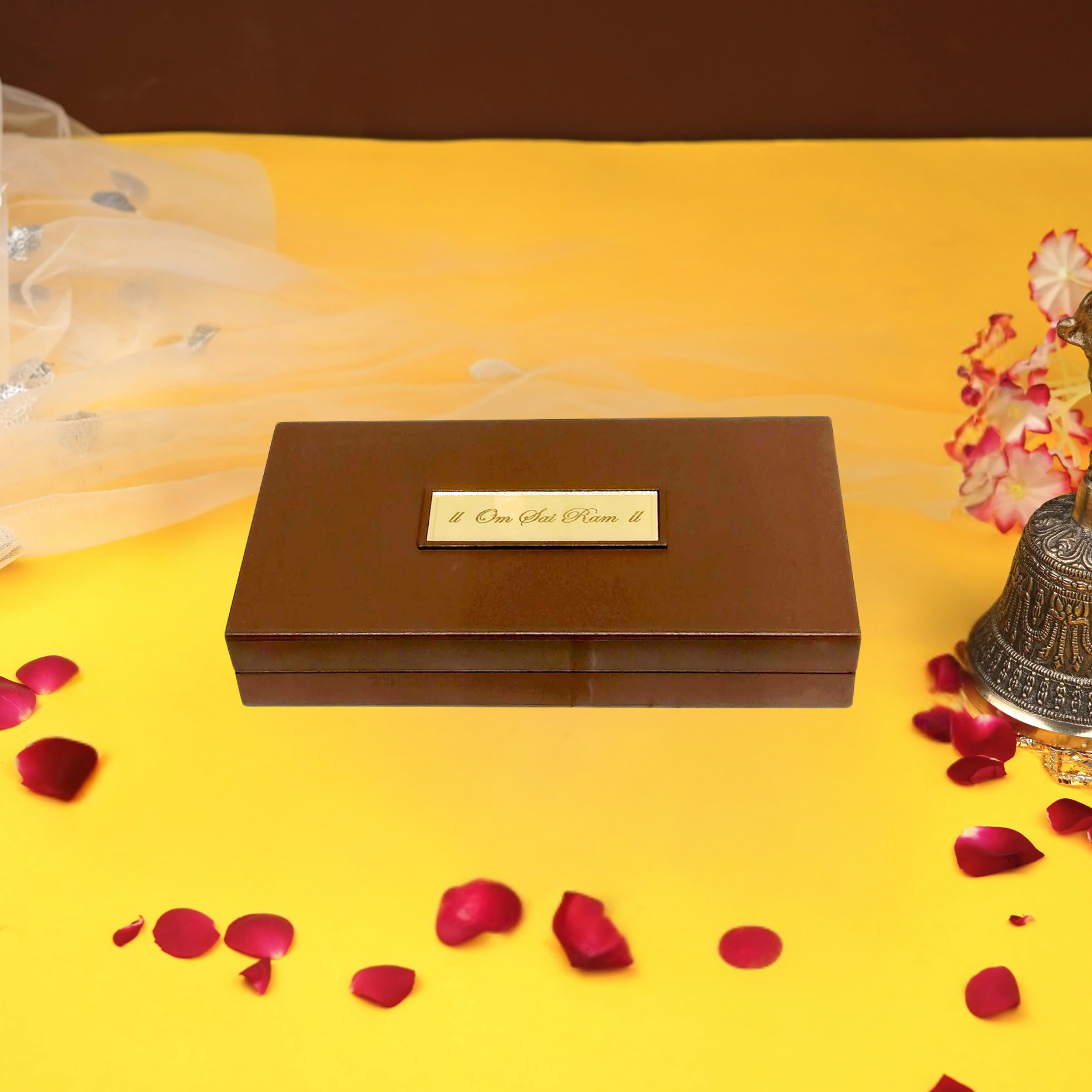 Om Sai Ram Ji Figurines in Box with Chandan Fragrance