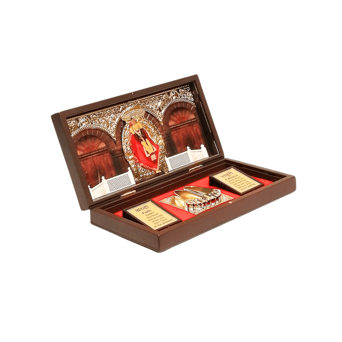 Om Sai Ram Ji Figurines in Box with Chandan Fragrance
