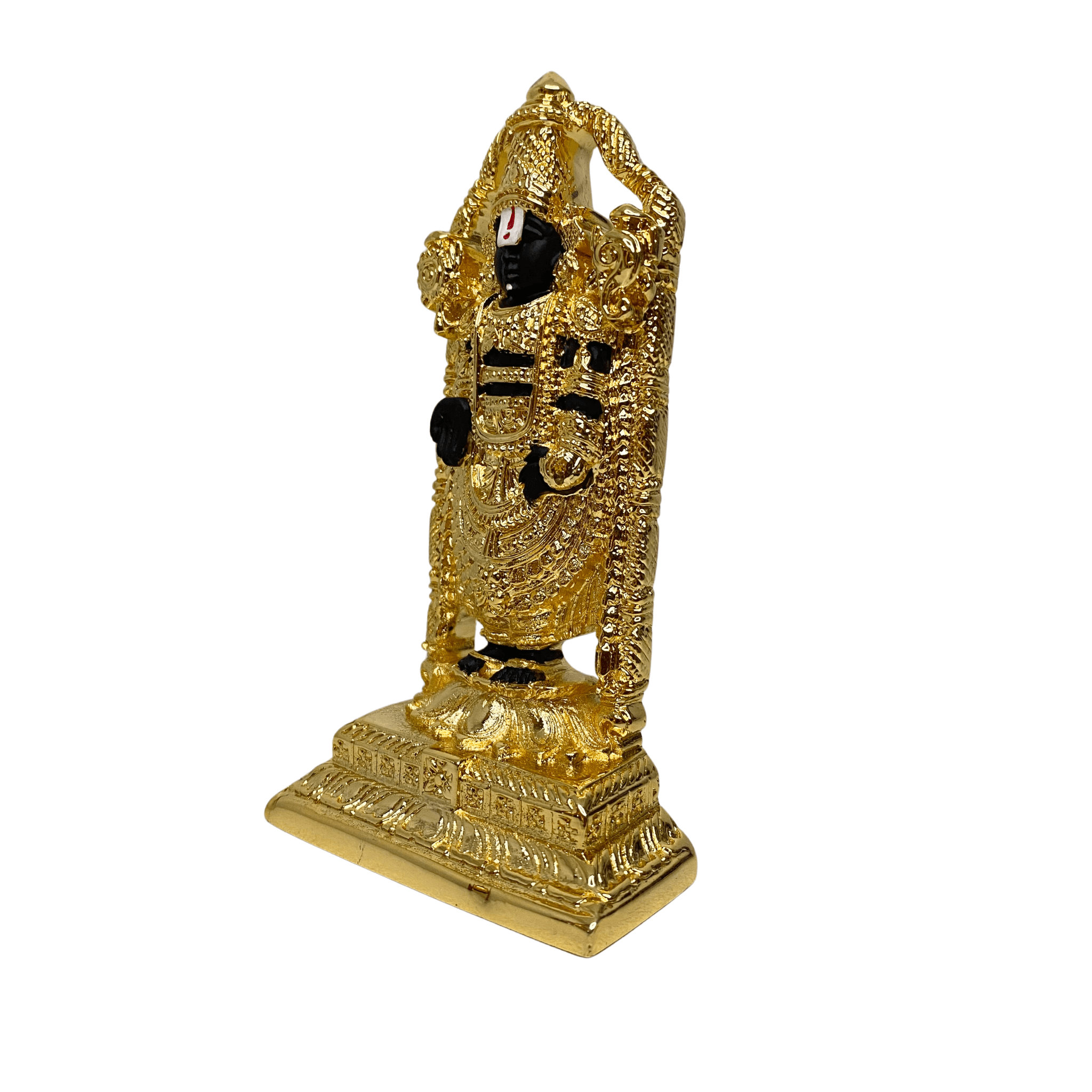 Sri Venkateswara 24KT Gold Plated Idol