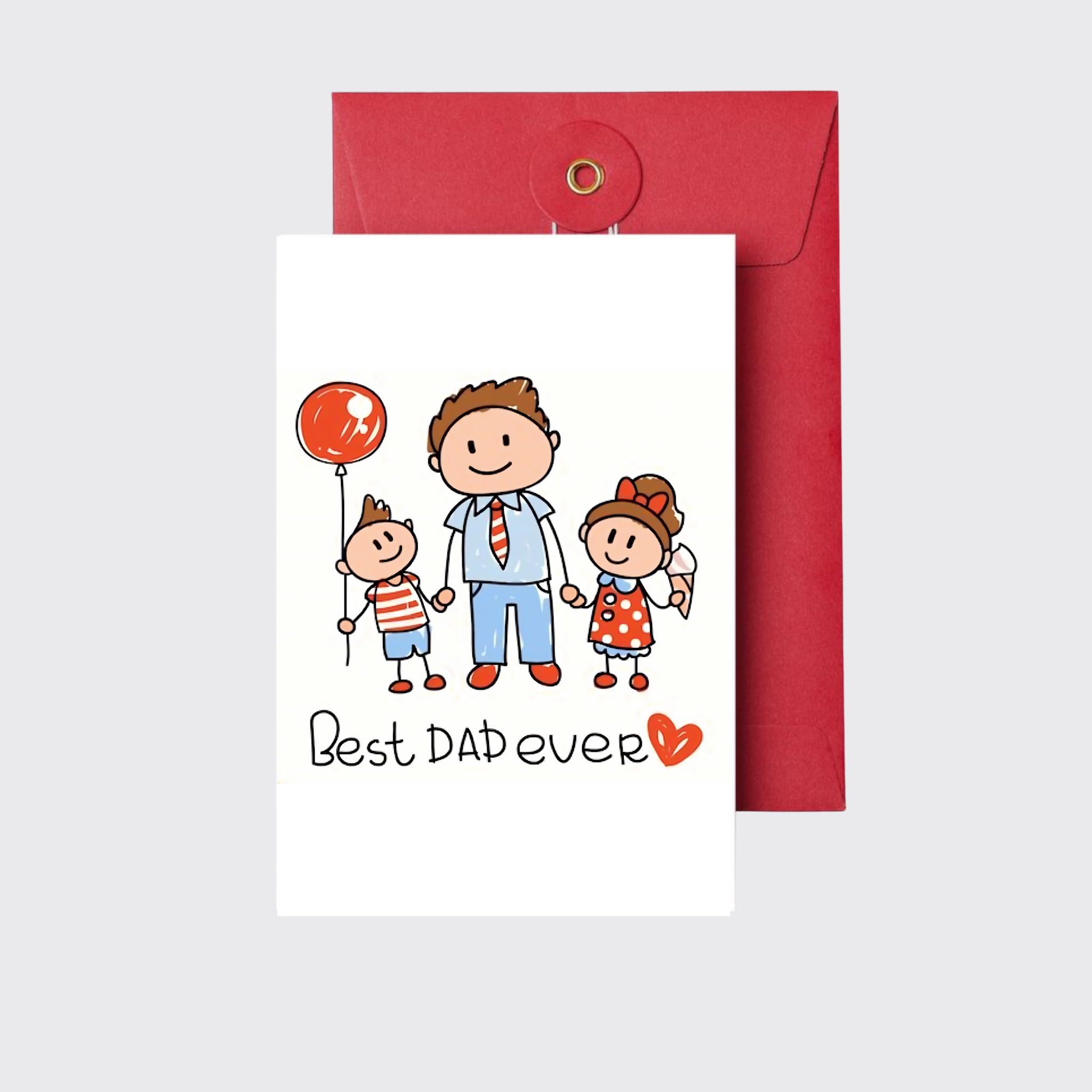 Best Dad Ever Greeting Card