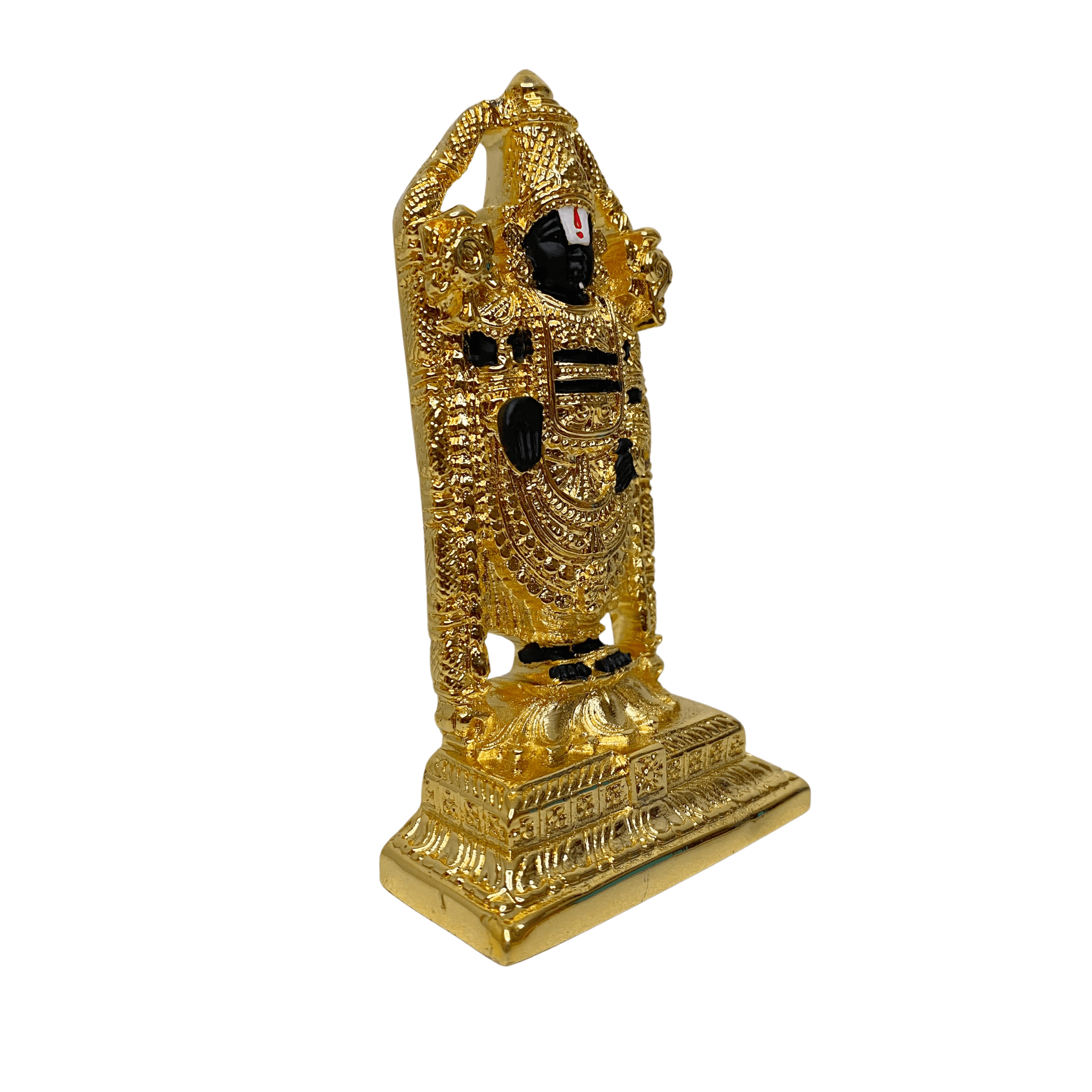 Sri Venkateswara 24KT Gold Plated Idol