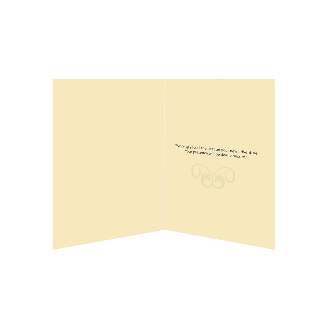 The team is incomplete without You! Farewell Greeting Card
