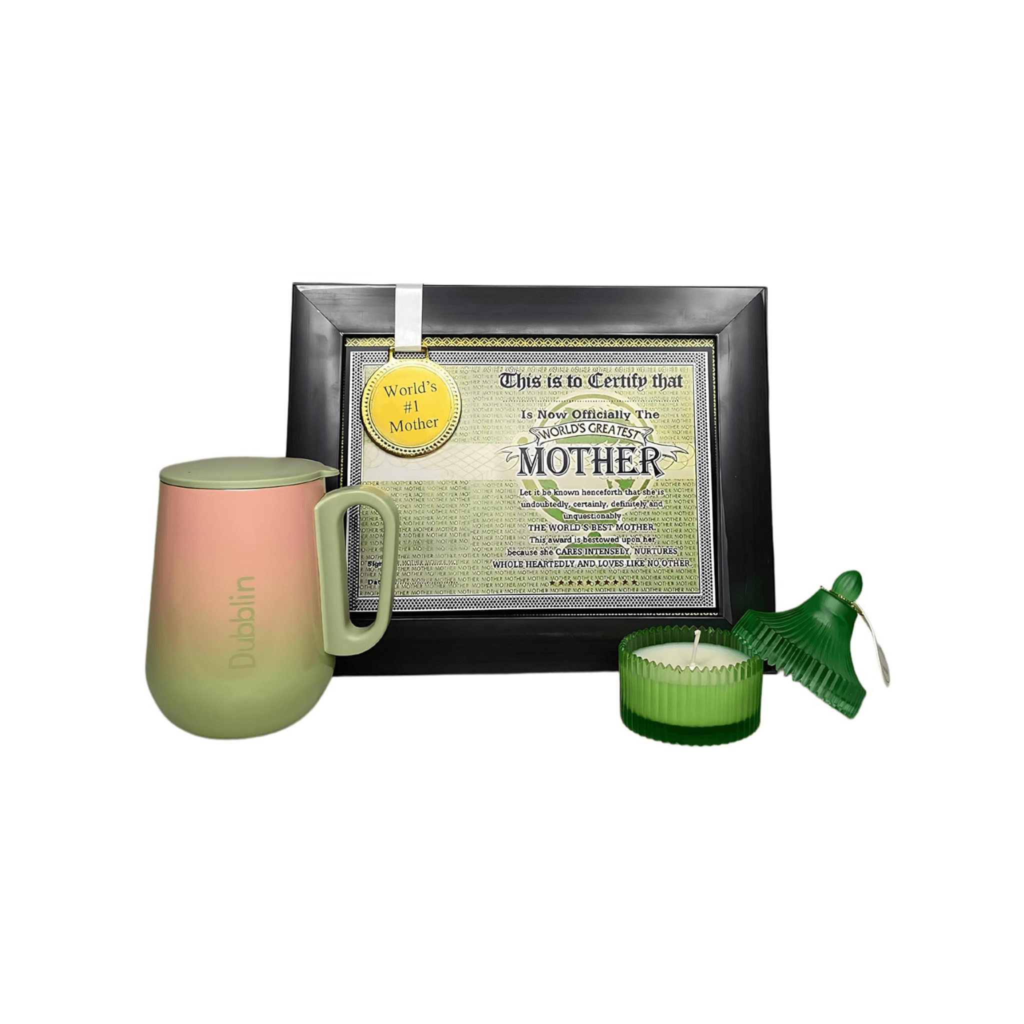 Gift Combo for Mother - Frame, Mug & Candle