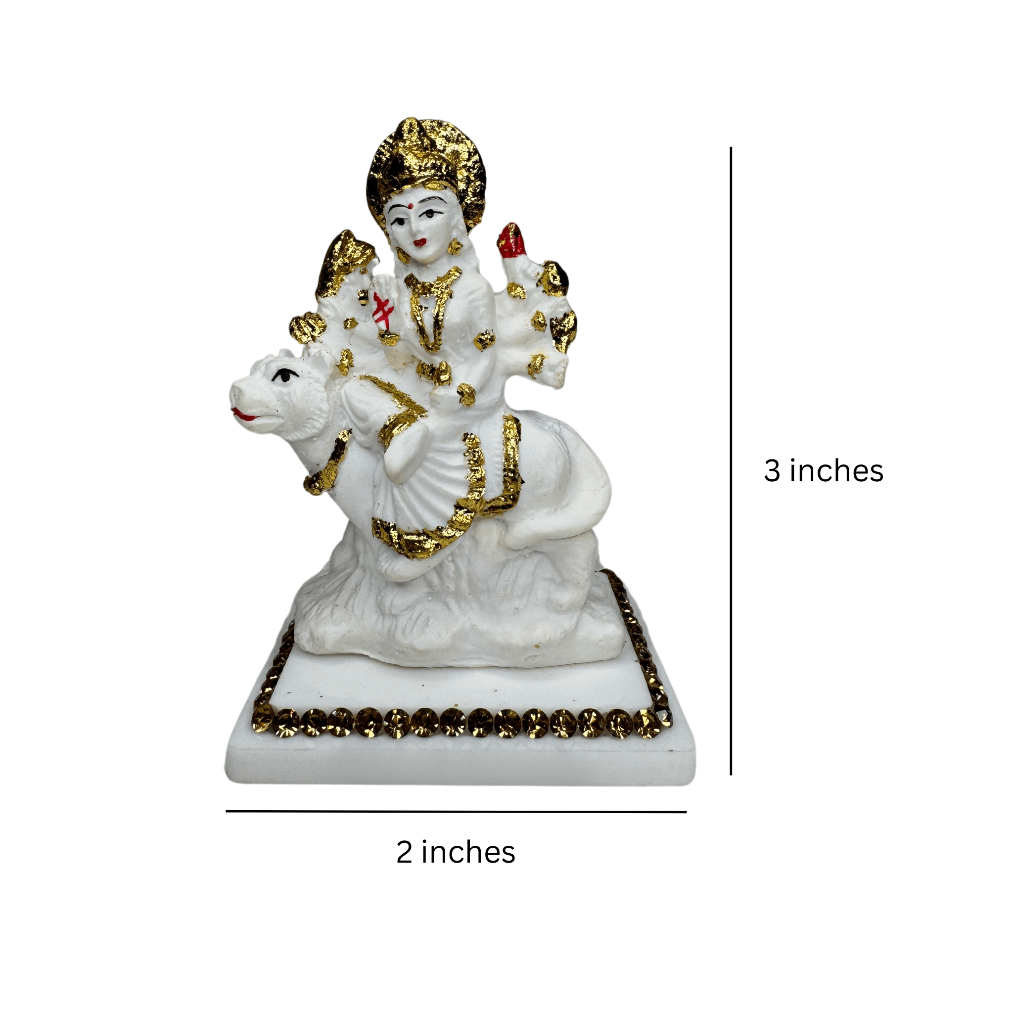 Maa Durga Sherawali Mata Idol Statue Showpiece Murti