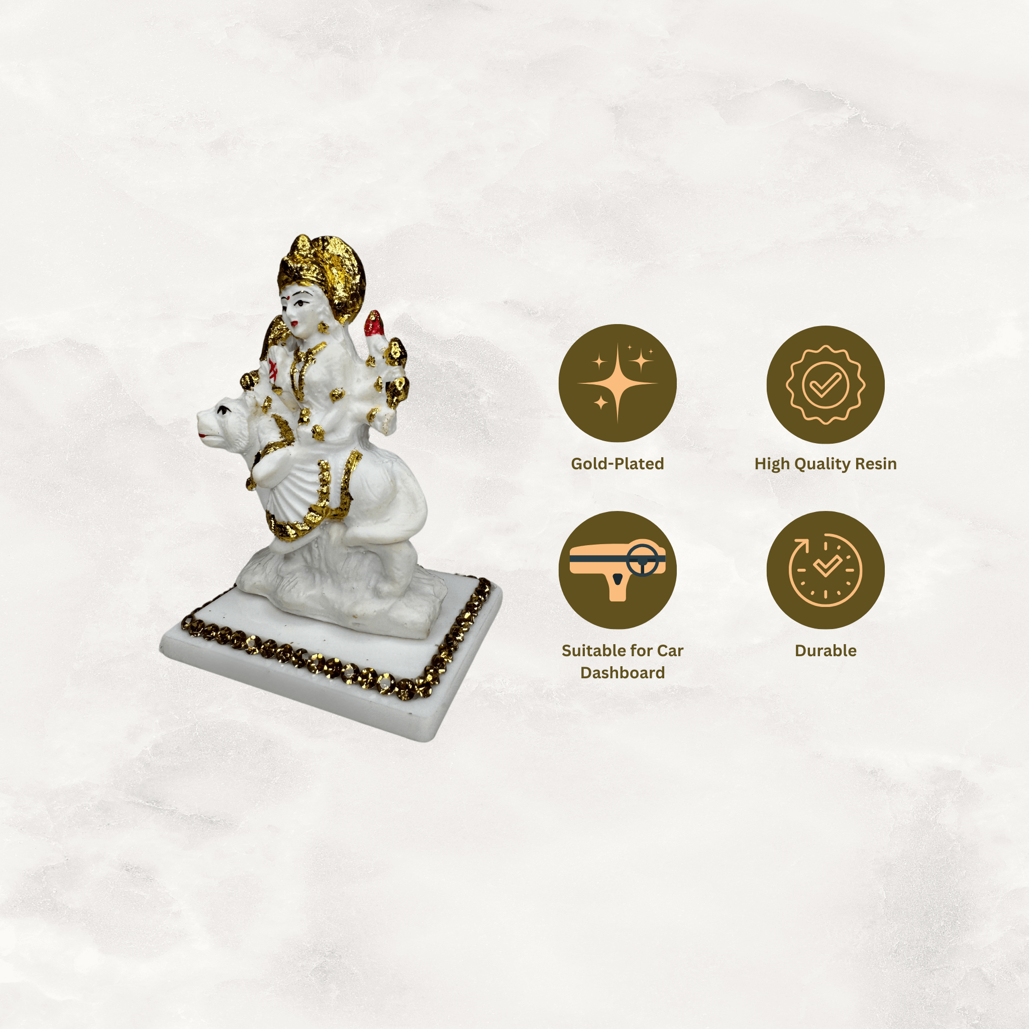 Maa Durga Sherawali Mata Idol Statue Showpiece Murti