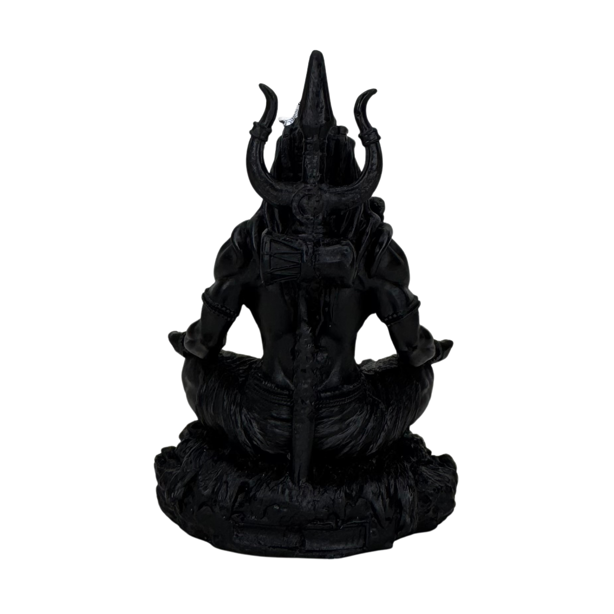Car Dashboard Lord Shiv/Shiva/Mahadev/Shankar Statue/Murti/Idol for Home Office Decor, Pooja, Diwali Gifts, Wedding Gifts (10 x 5 cm) Bhagwan Shiv Murti - Black