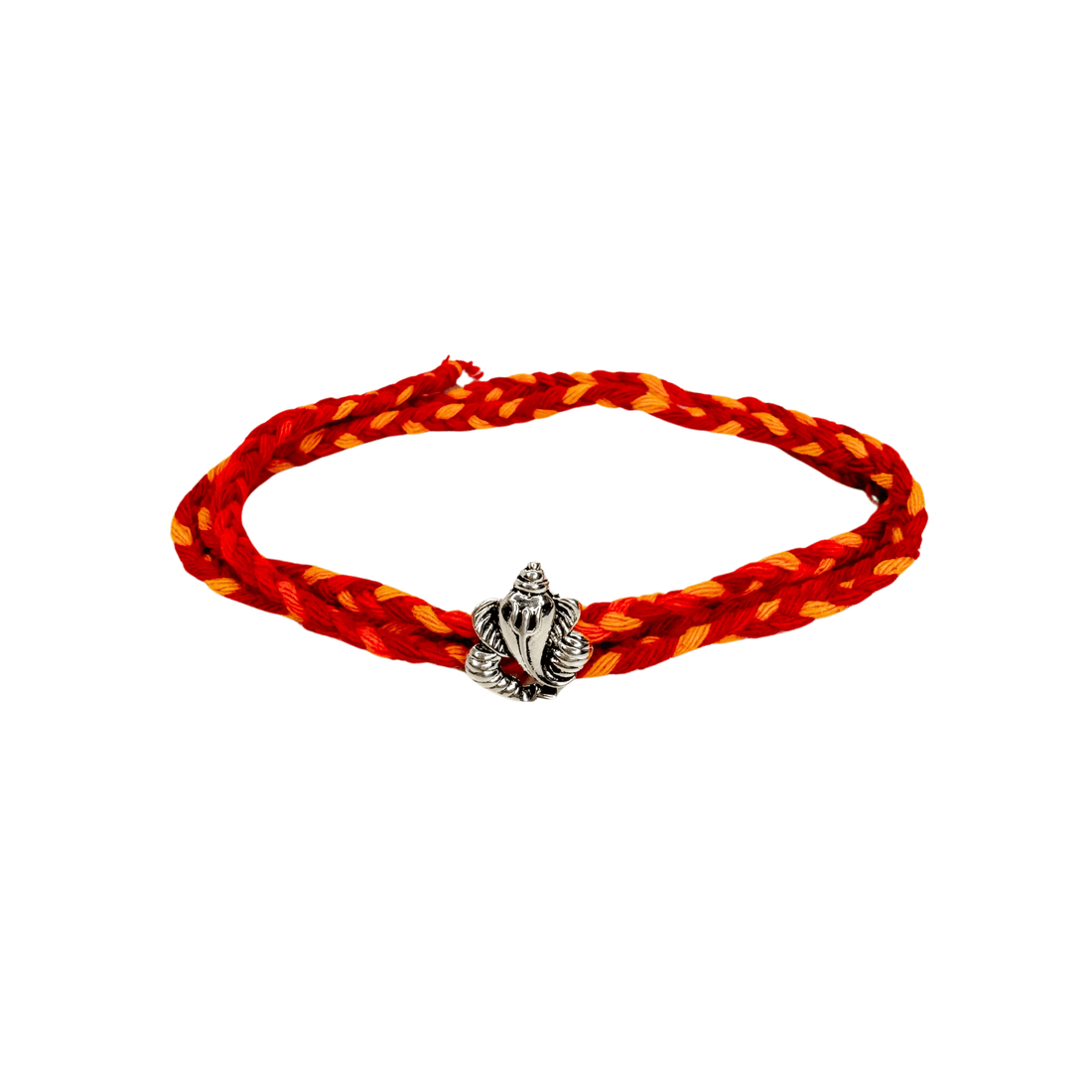 Ganesha Silver Rakhi for Brother