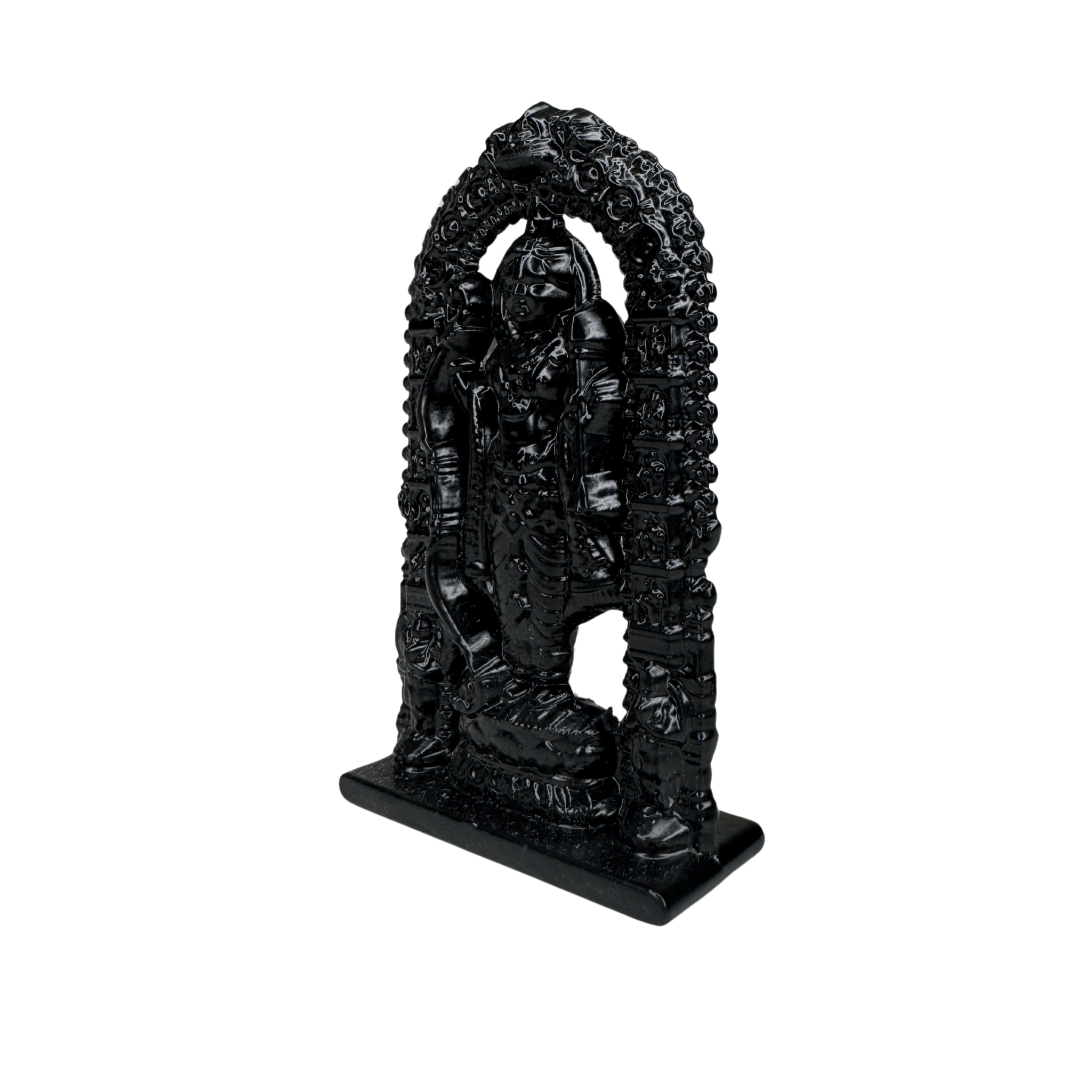 Ram Lala Idol Murti (Black 3 x 2 inches)