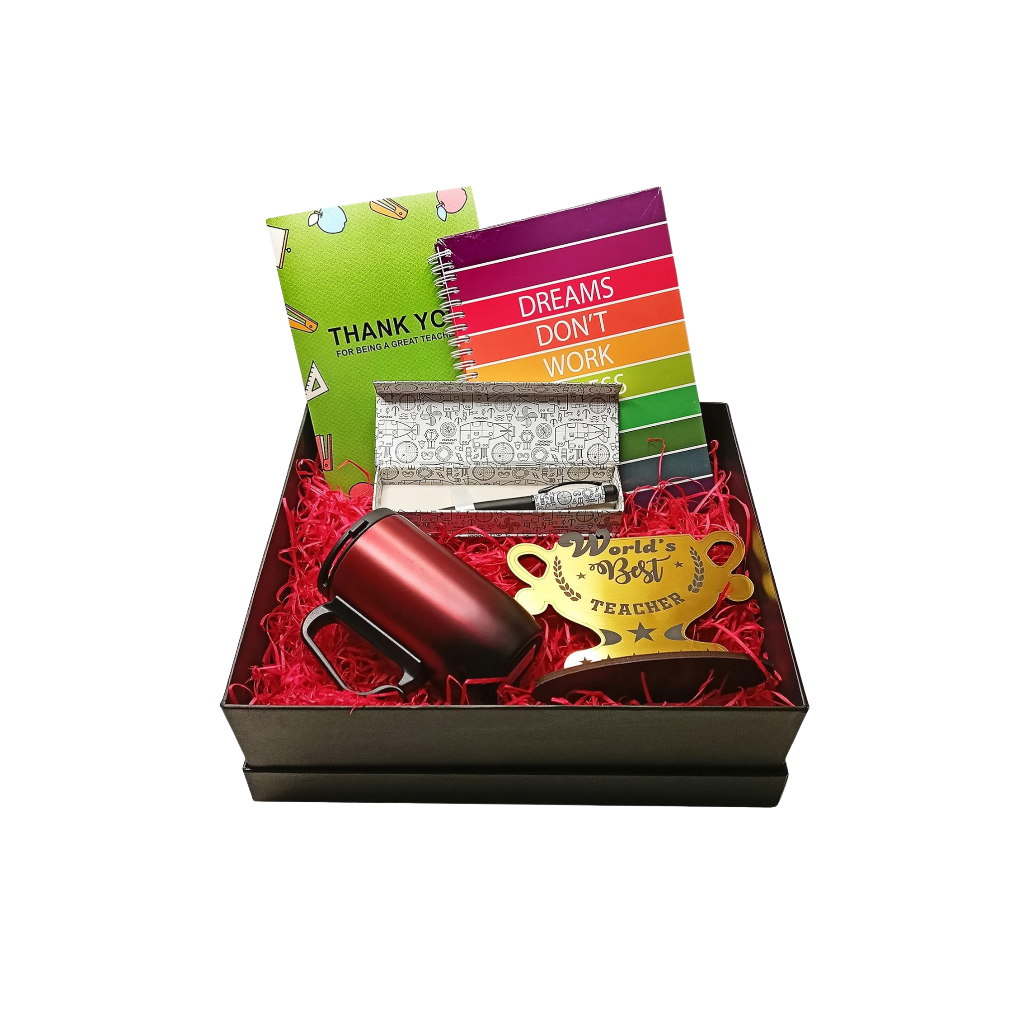 World's Best Teacher Gift Hamper for Teachers Day Gift Combo Teachers Day Gift for Madam Teachers Day gift For Sir