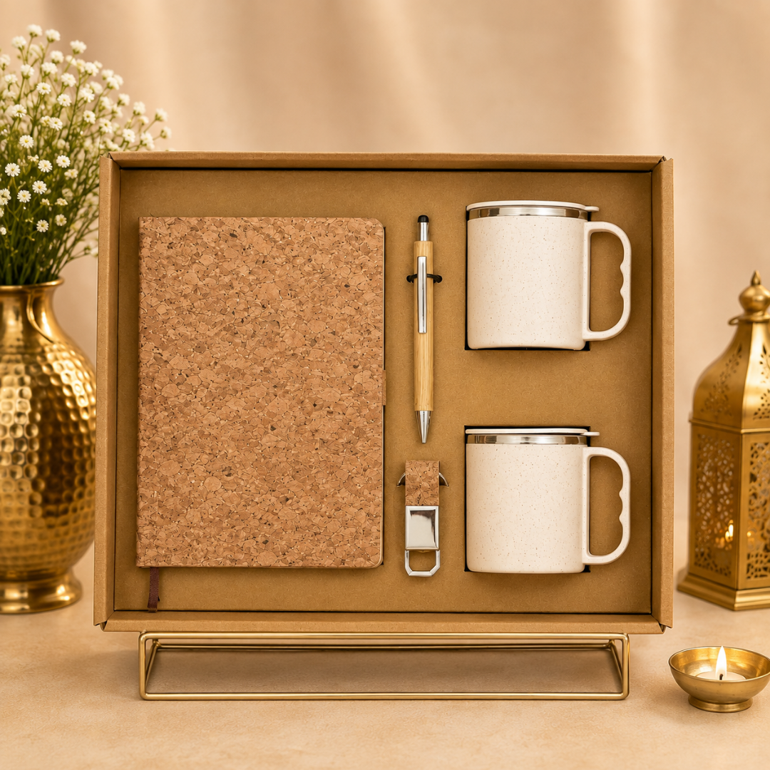 Eco-Friendly Bamboo Corporate Diwali Gift Hamper