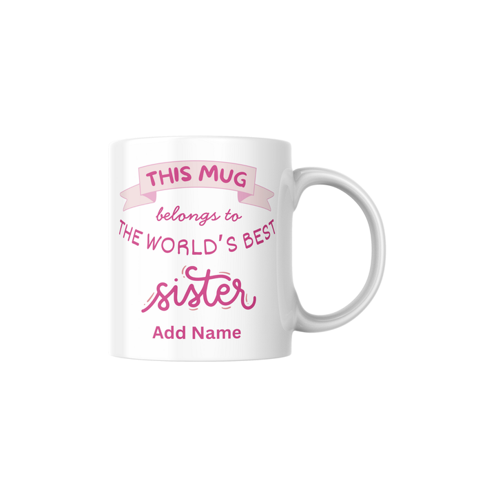 Best Gift for Sister Coffee Mug for Birthday Raksha Bandhan