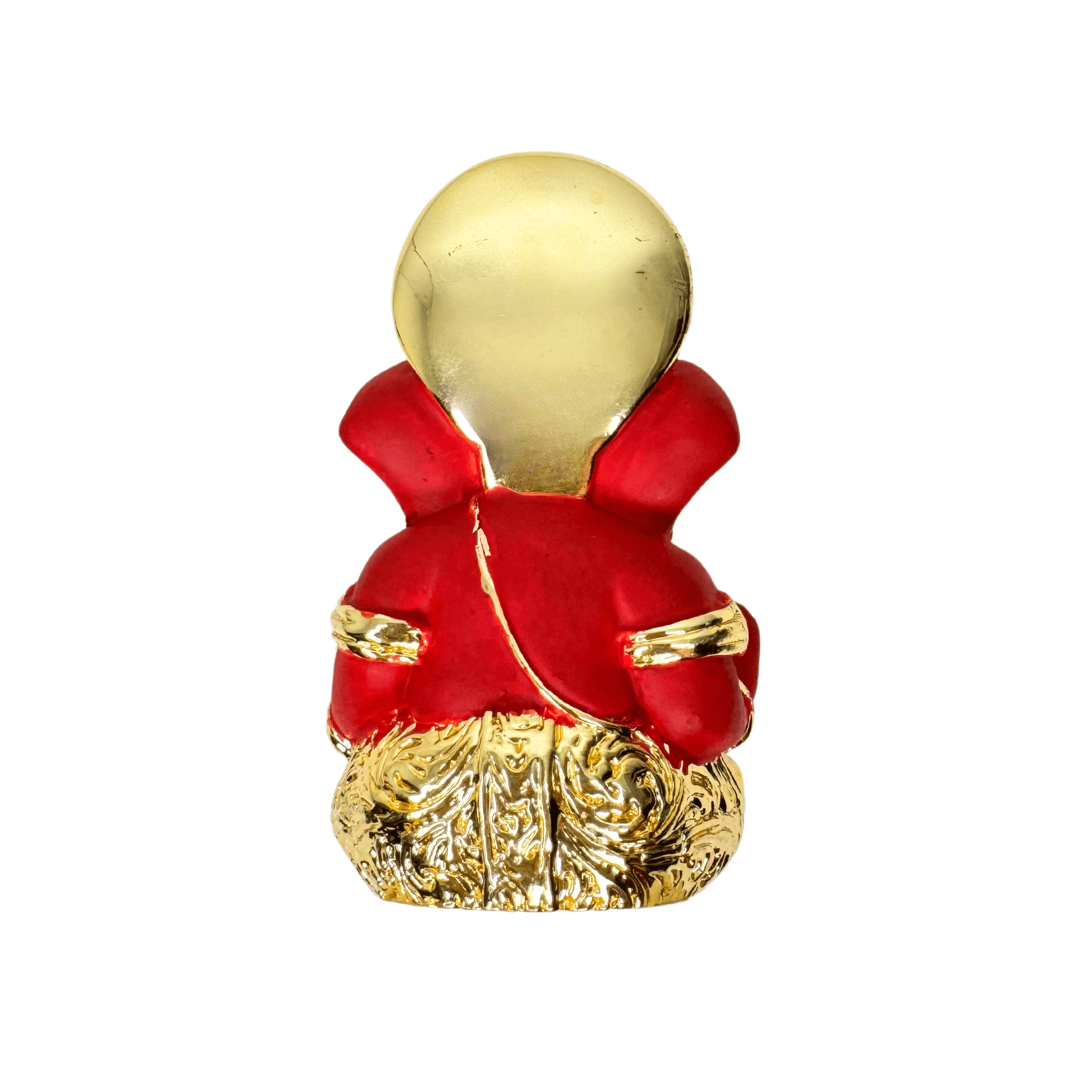 Ganesha Idol For Car Dashboard - Gold Plated