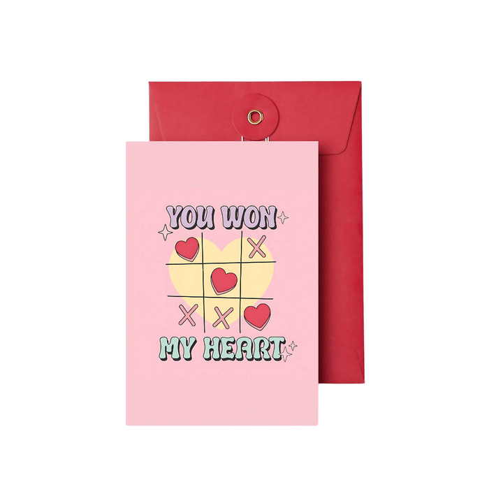 You Won My Heart Greeting Card