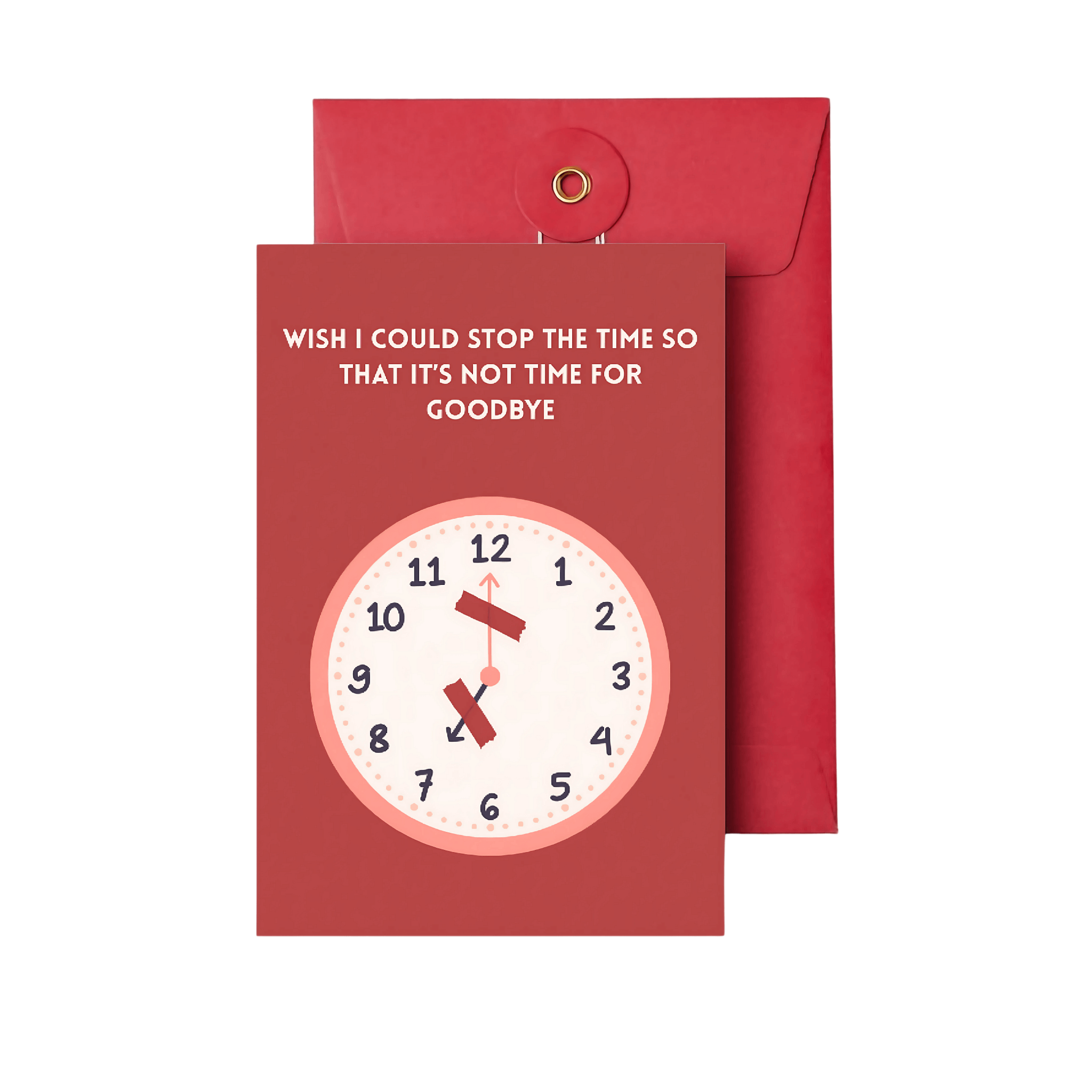 'It's not time for Goodbye' Farewell/Retirement Greeting Card