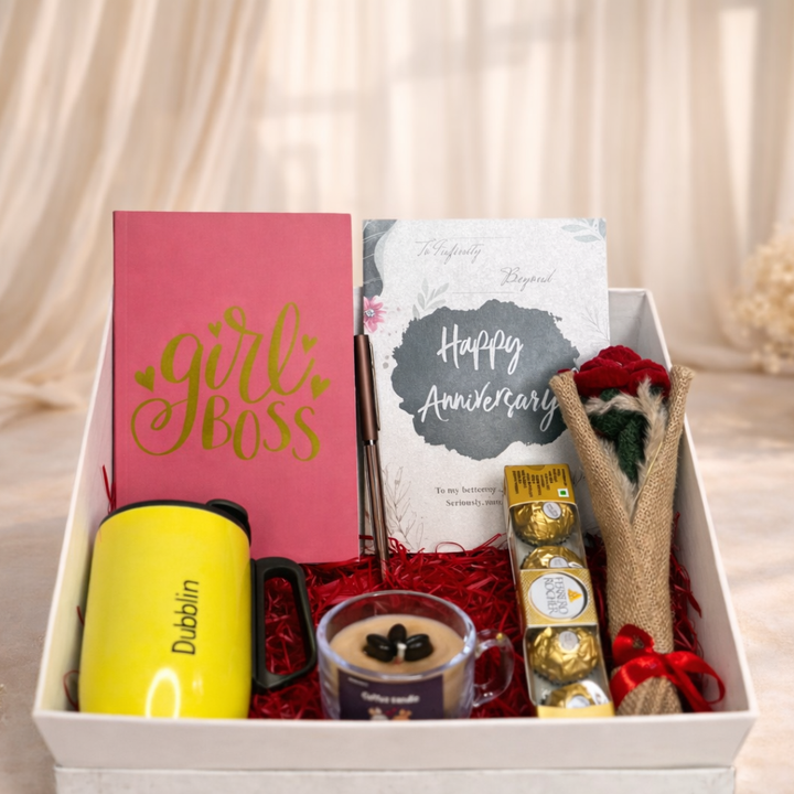 Exclusive Anniversary Gift Hamper for Women, Female, Wife, Girlfriend