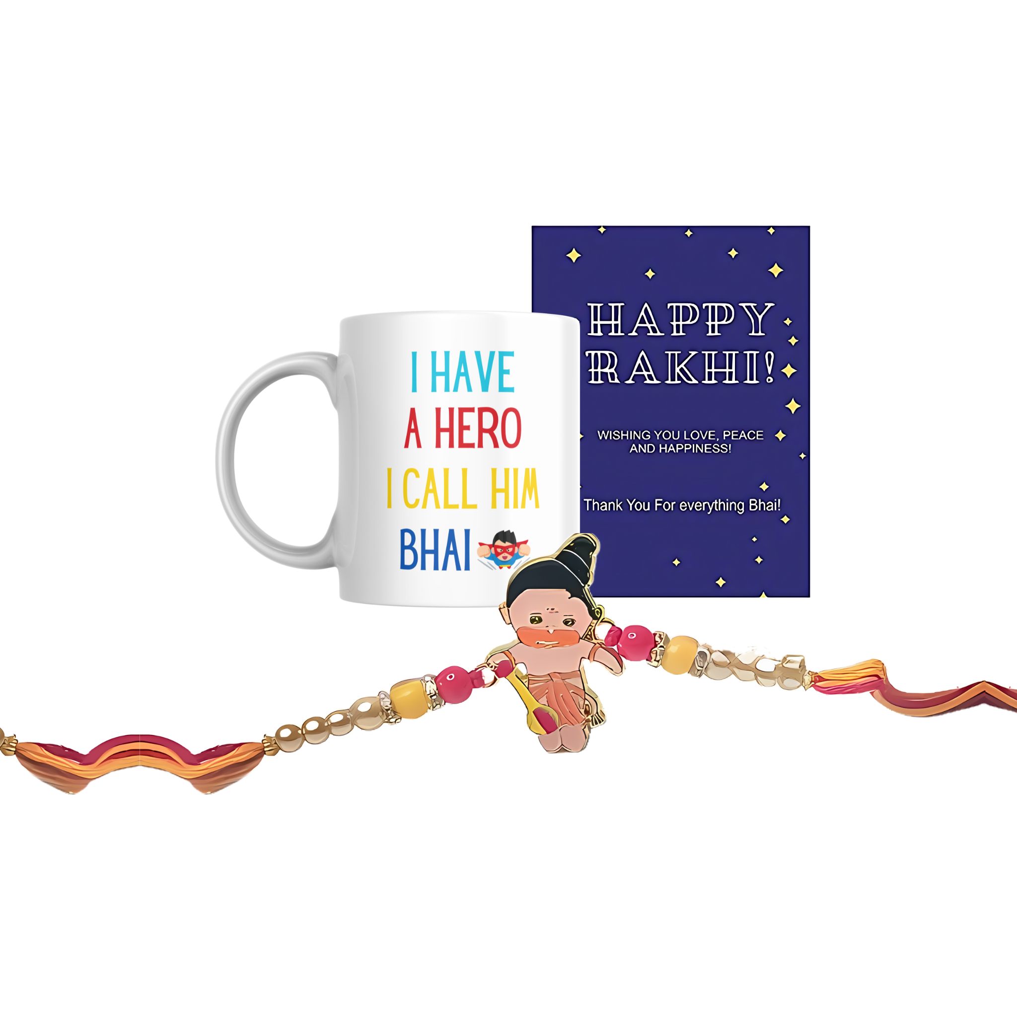 Hanuman Kids Rakhi Gifts Combo