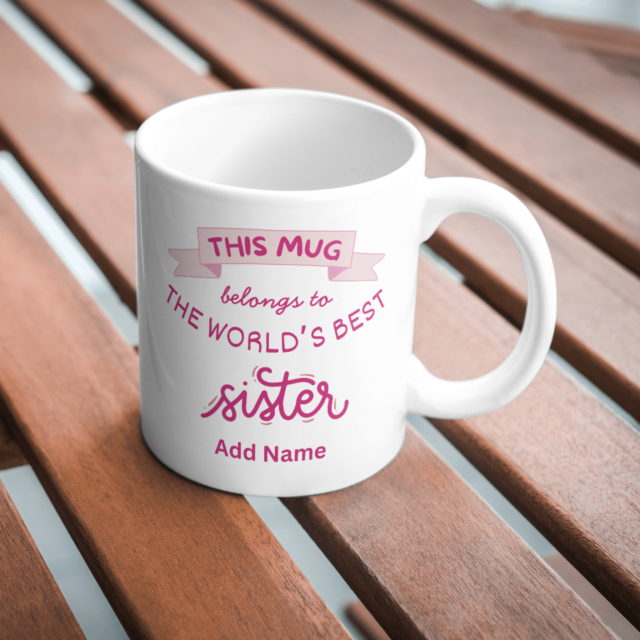 Best Gift for Sister Coffee Mug for Birthday Raksha Bandhan