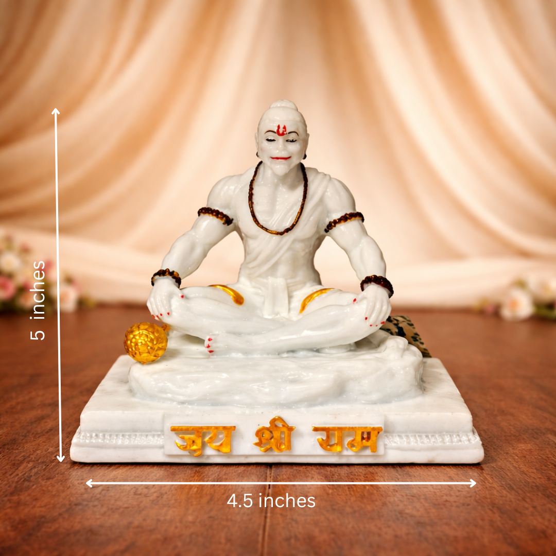 Hanuman Idol – Anjaneya Pavan Putra Bajrangbali Murti 5 inch Height