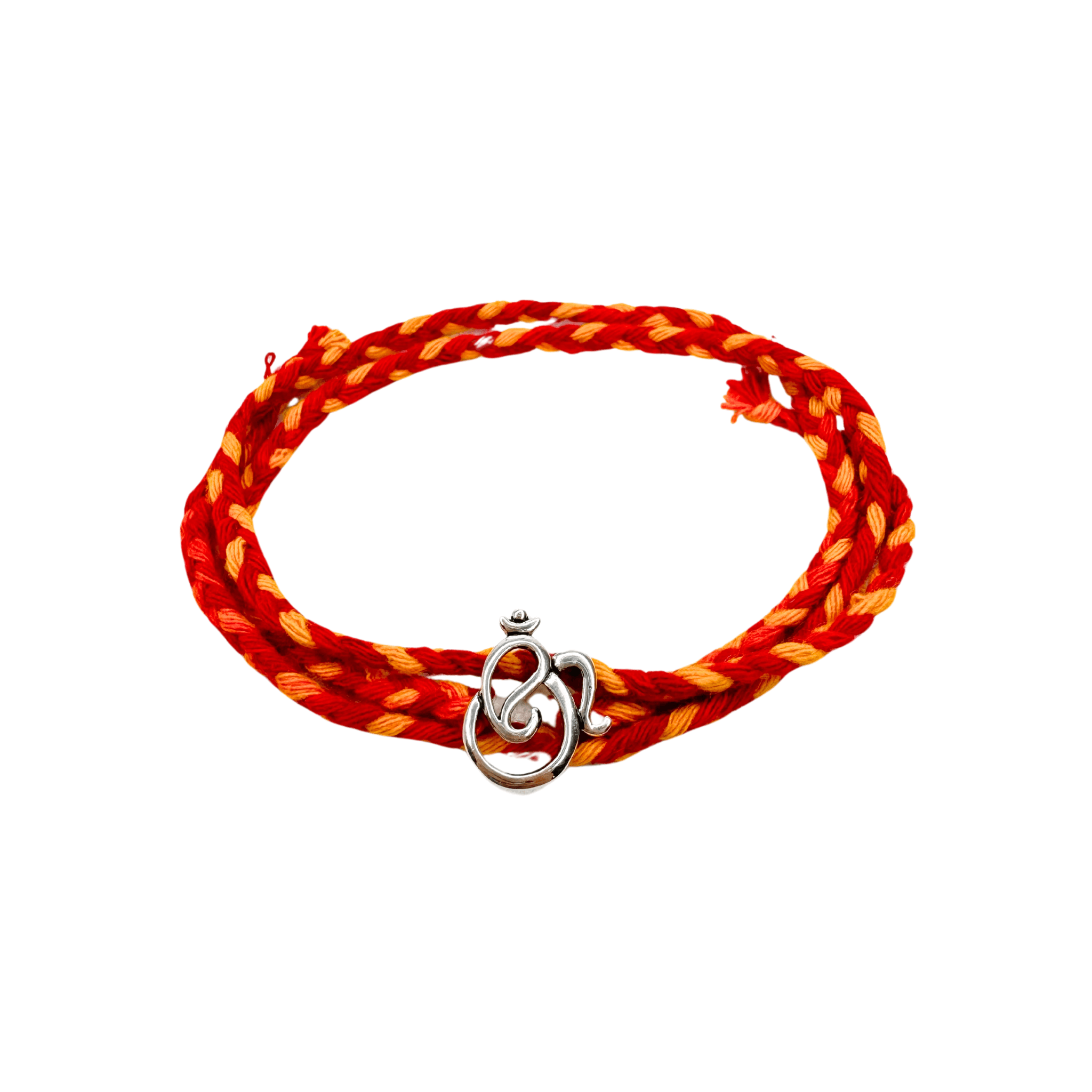 Om Silver Rakhi for Brother