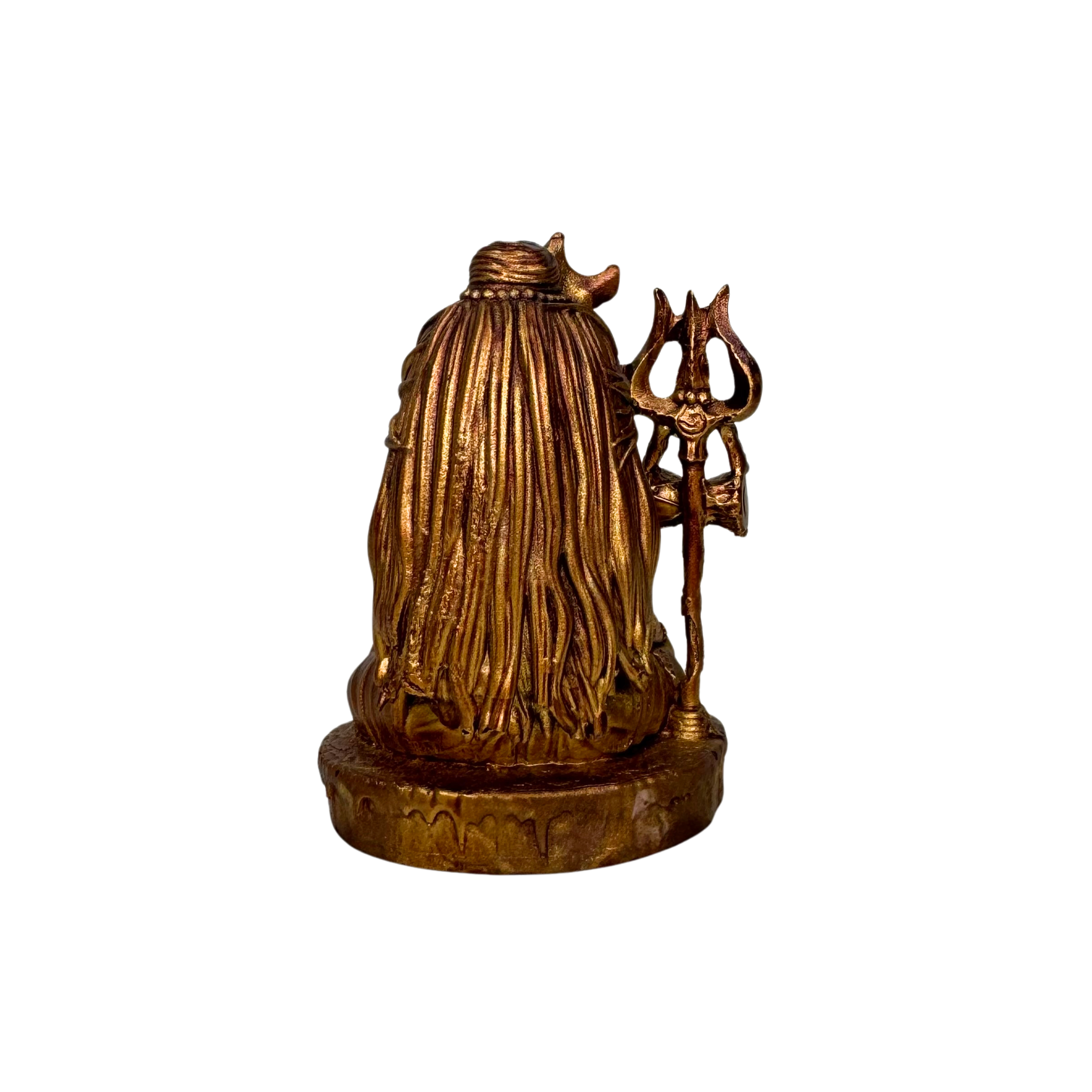 Car Dashboard Baby Lord Shiva Statue/Murti/Idol for Home Office Decor, Pooja, Diwali Gifts,  Wedding Gifts (7.5 x 4.5 cm)