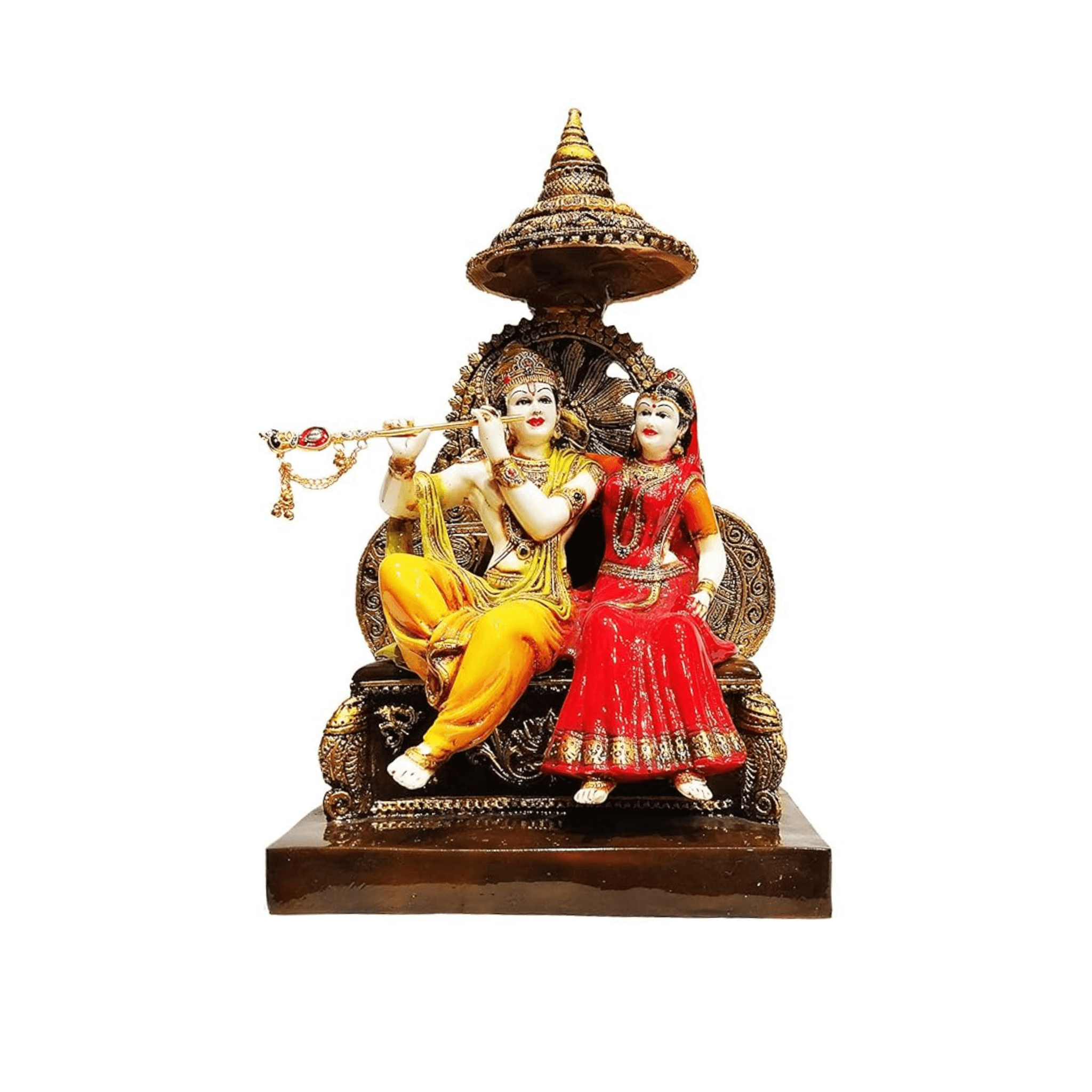 Radha Krishna Figurine - for Home Decor, Office Decor, and Gifting