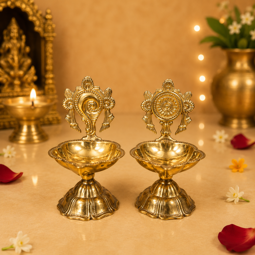 Luxury Aarti Sangrah Gift Hamper with Velvet Gift Box