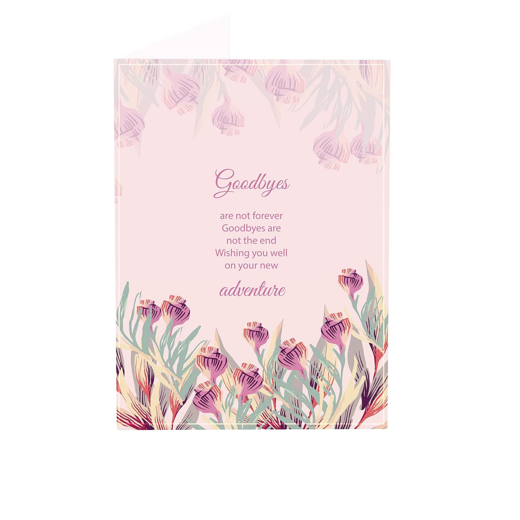 Goodbye Greeting Card for Farewell