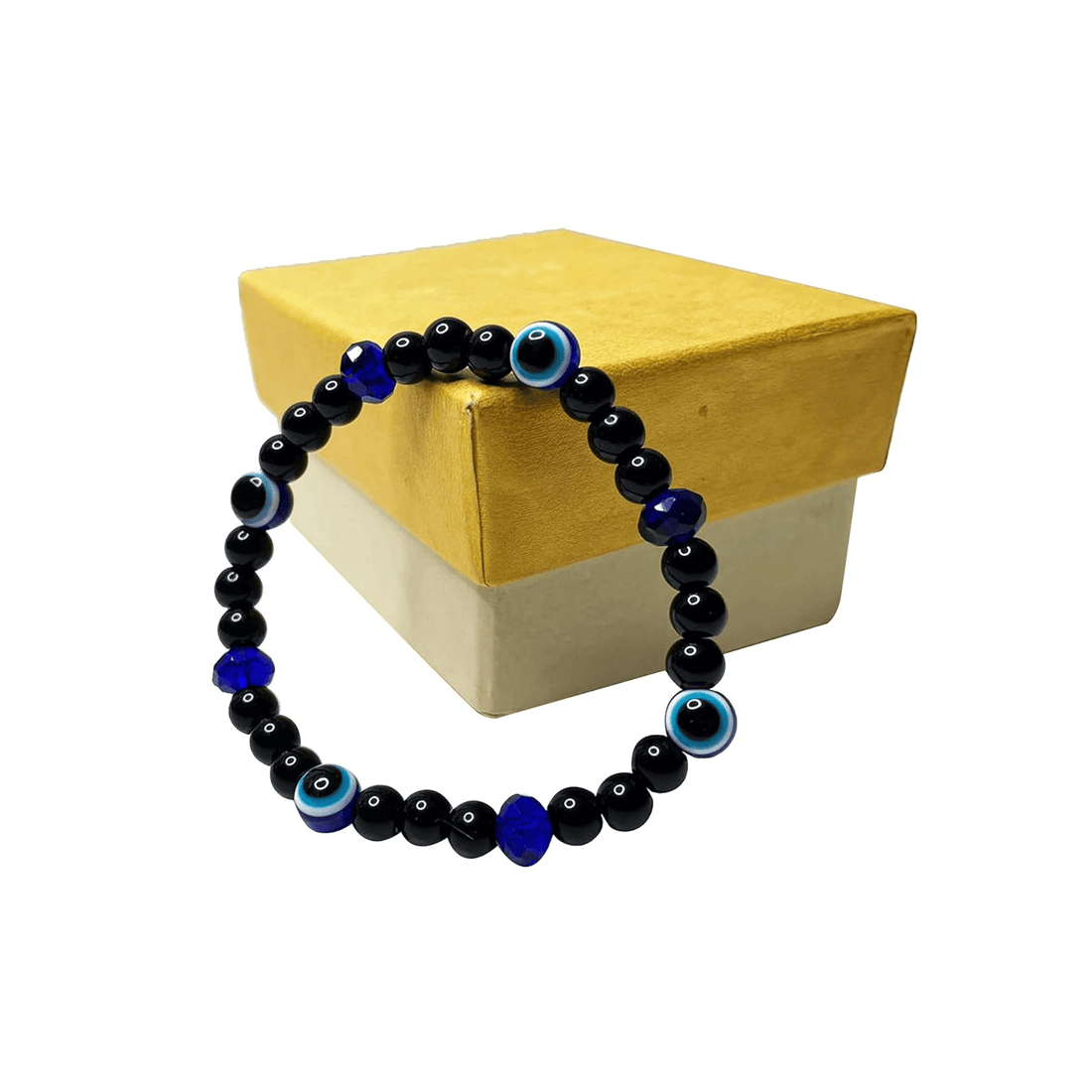 Evil Eye Bracelet, World's Best Sister Framed Certificate with Medal