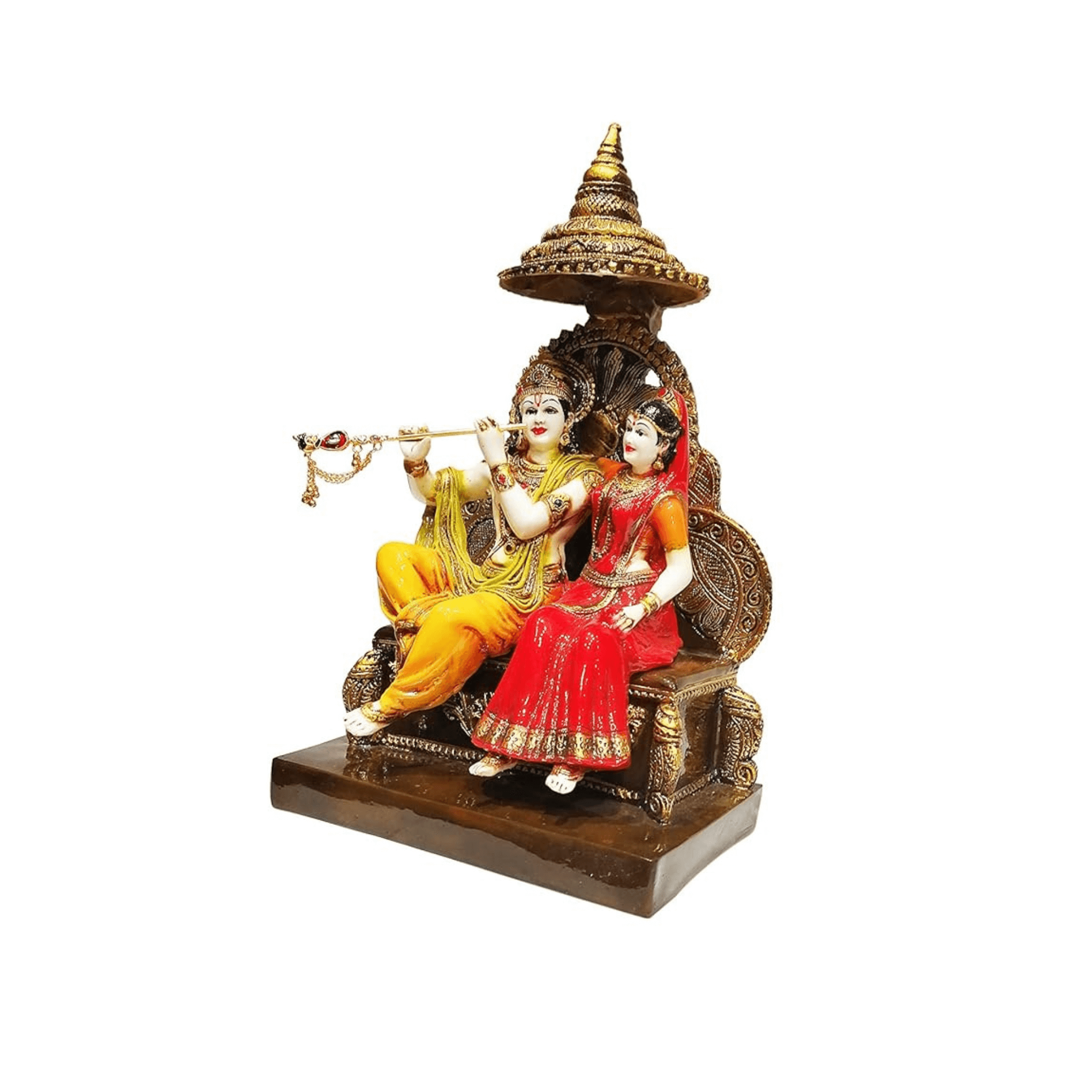 Radha Krishna Figurine - for Home Decor, Office Decor, and Gifting