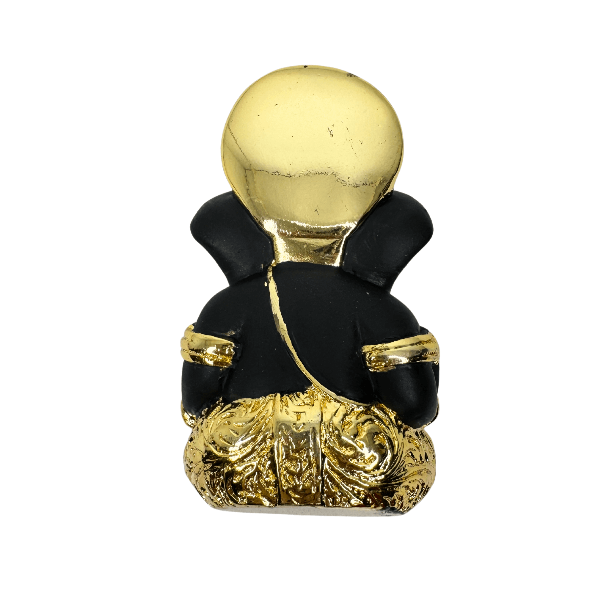 Ganesha 24KT Gold Plated Idol for Car Dashboard