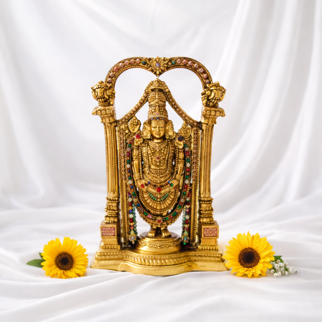 Balaji Venkateswara Idol – 11 Inch Resin
