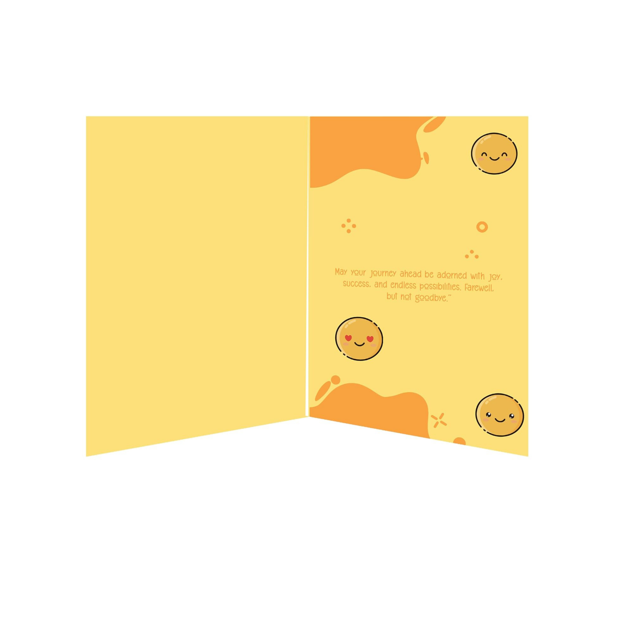 We will miss You! Best Farewell Greeting Card