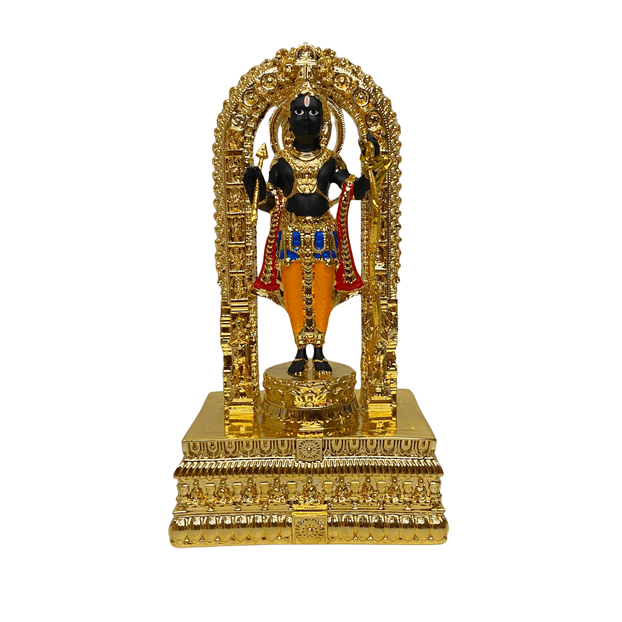 Ram Lalla 24KT Gold Plated Idol