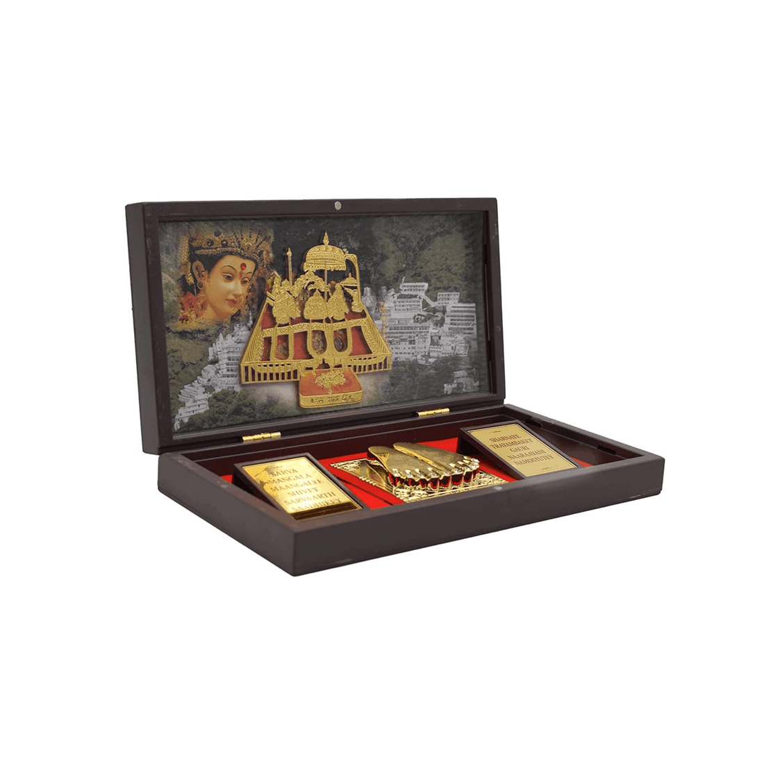 MATA Vaishno Devi Figurines in Box with Chandan Fragrance