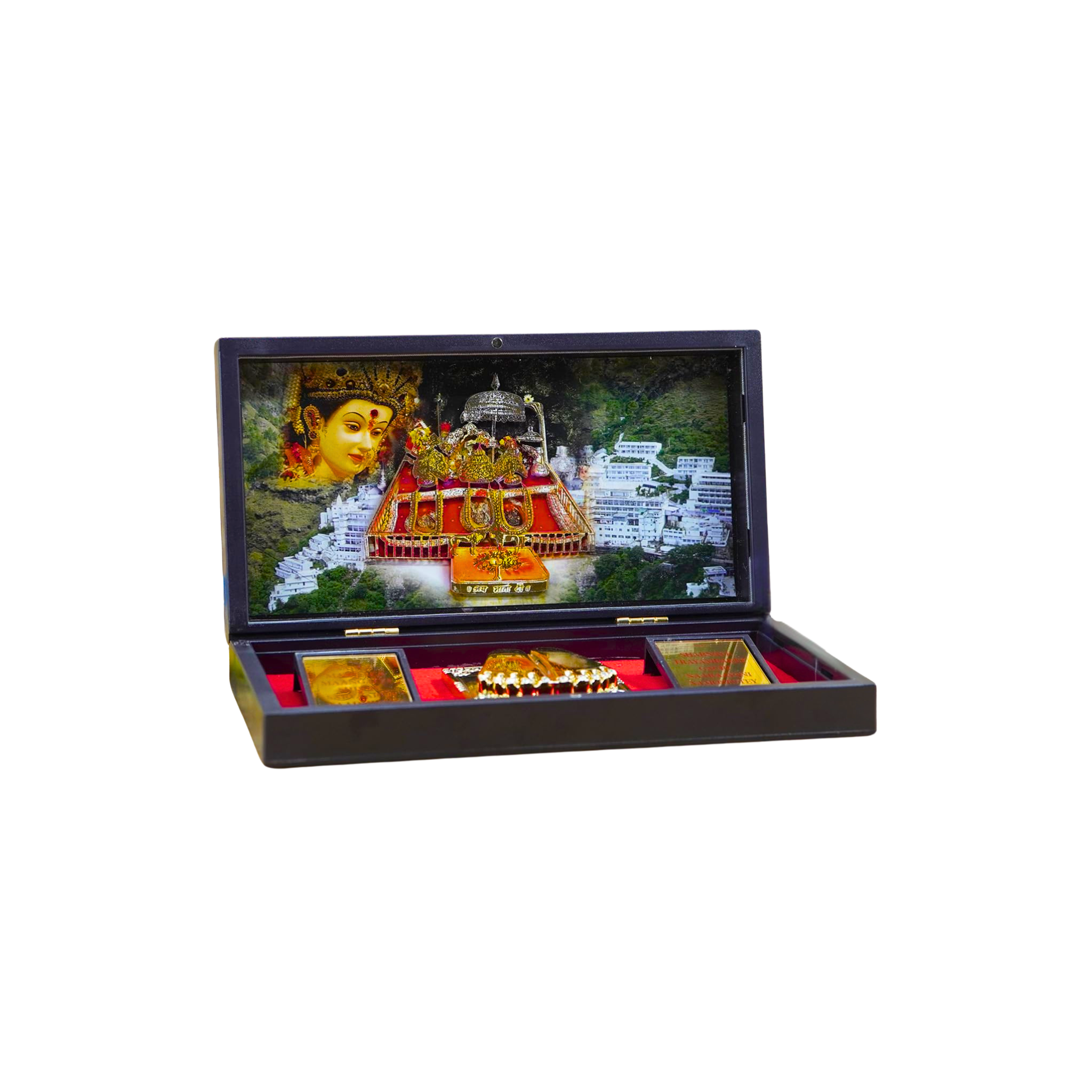 MATA Vaishno Devi Figurines in Box with Chandan Fragrance