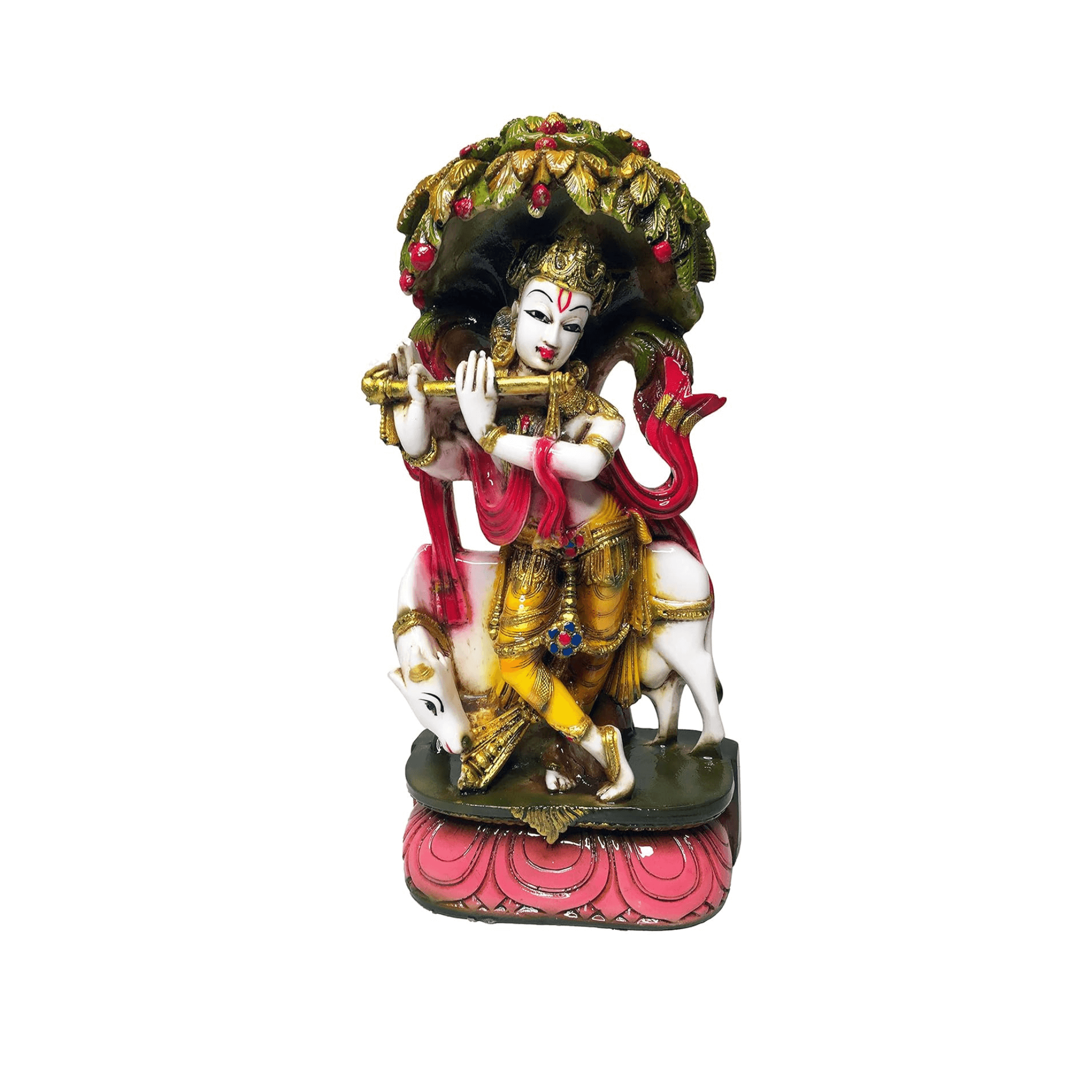 Krishna in Mandap Figurine