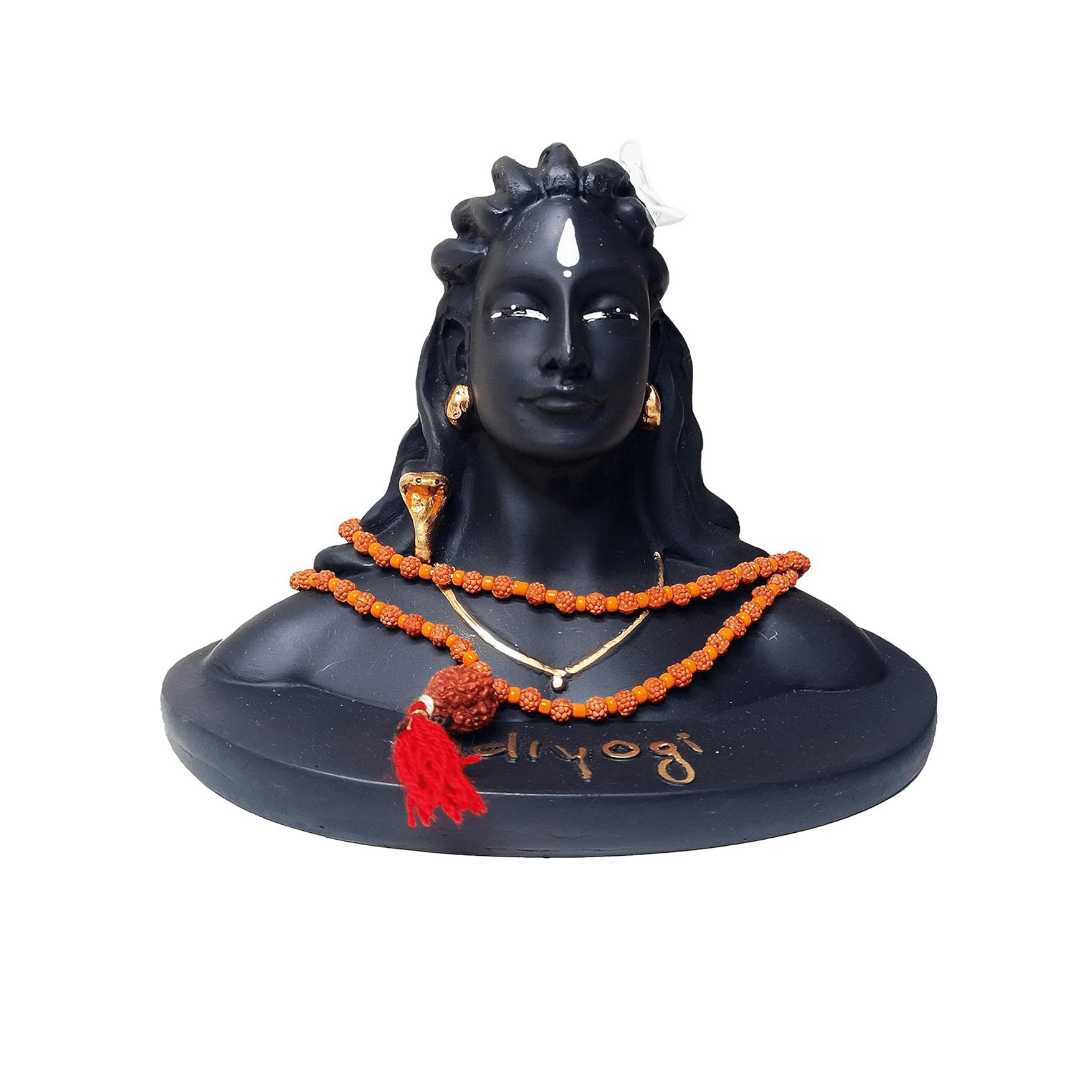 Adiyogi Statue with Rudraksh Mala