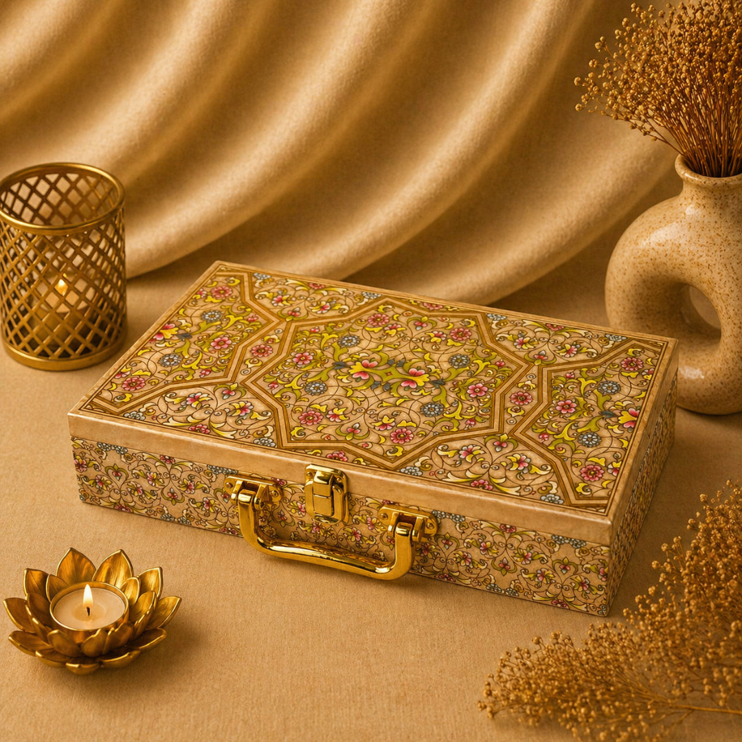 Dry Fruits Corporate Gift Hamper with 3 Jars - Roasted Almonds, Pan Kishmish & Breakfast Mix)