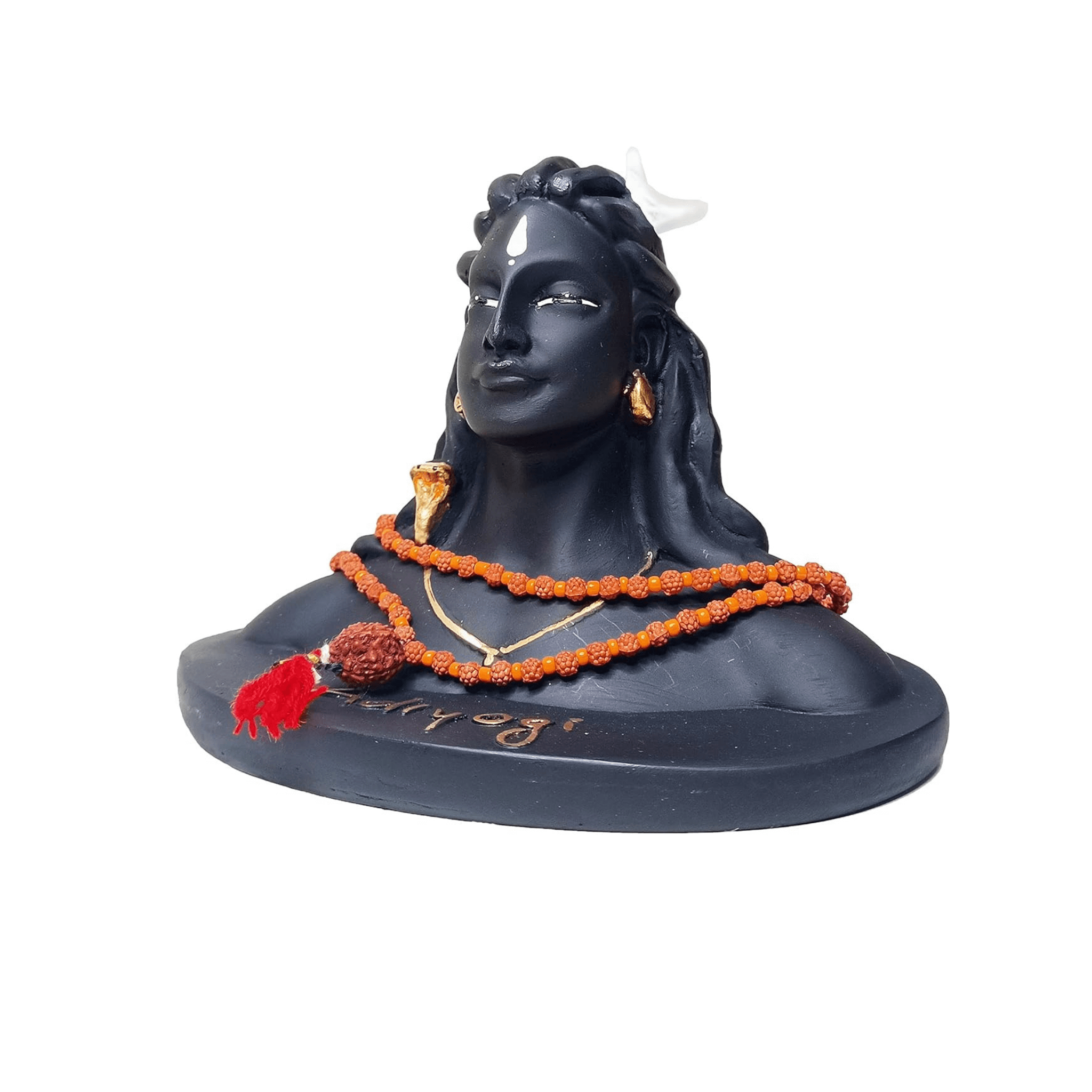 Adiyogi Statue with Rudraksh Mala