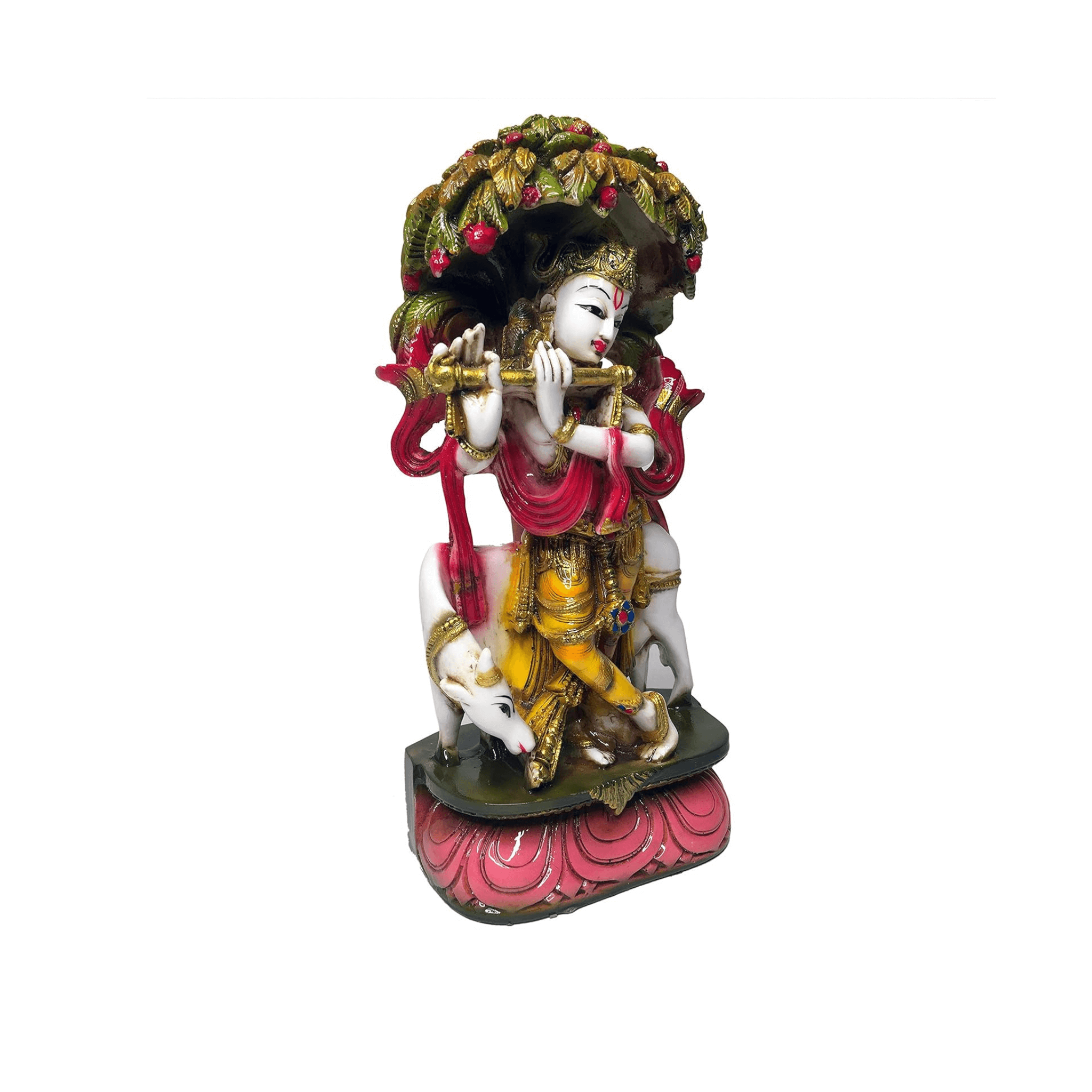 Krishna in Mandap Figurine
