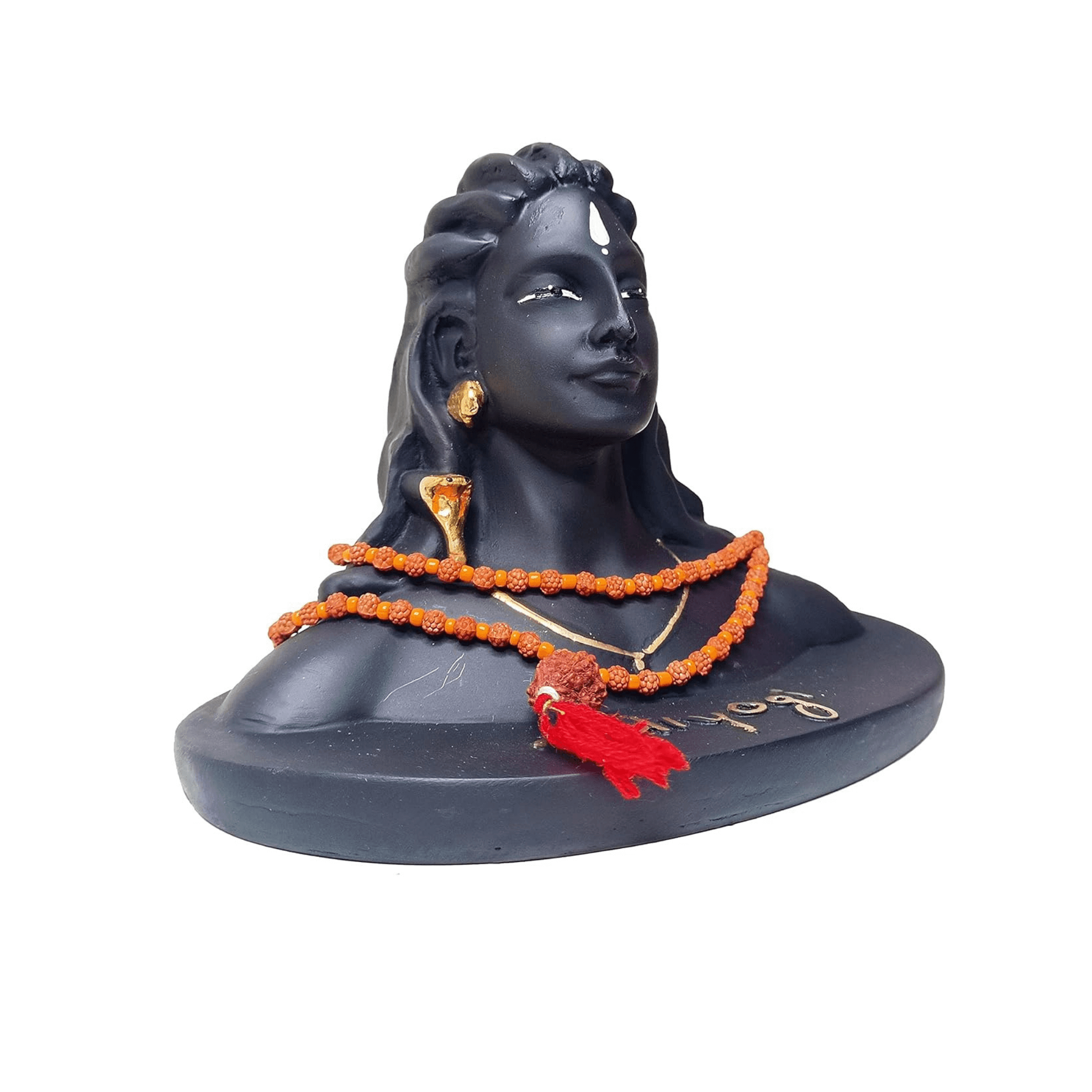 Adiyogi Statue with Rudraksh Mala