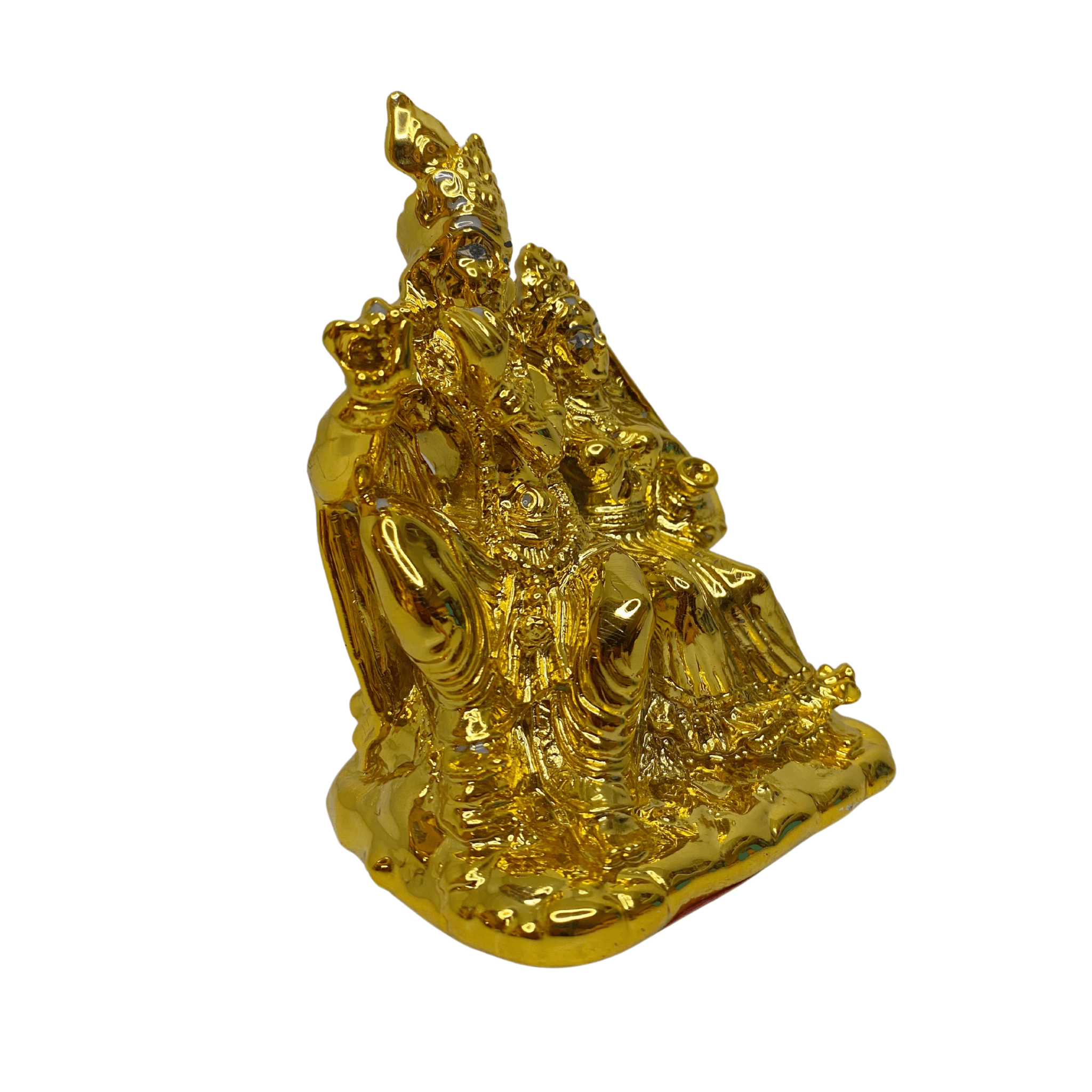 Radha Krishna 24K Gold Plated Idol