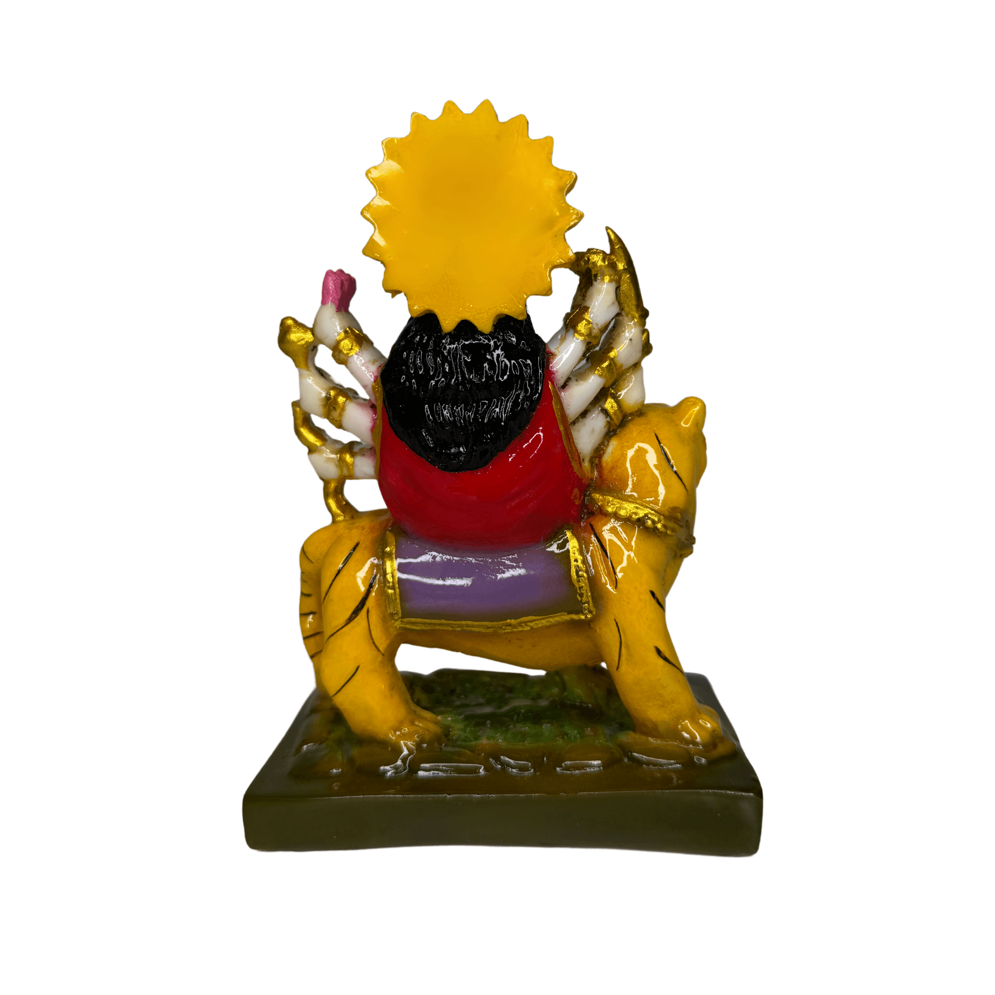 Nav Durga Devi Sherawali Mata Murti Statue Idol Figurine Showpiece